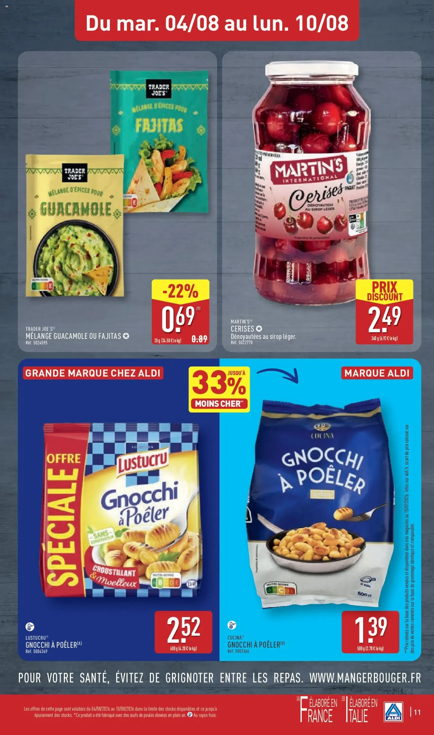Aldi catalogue - brochure valable à partir du 04/08/2026, page 13 sur 55
