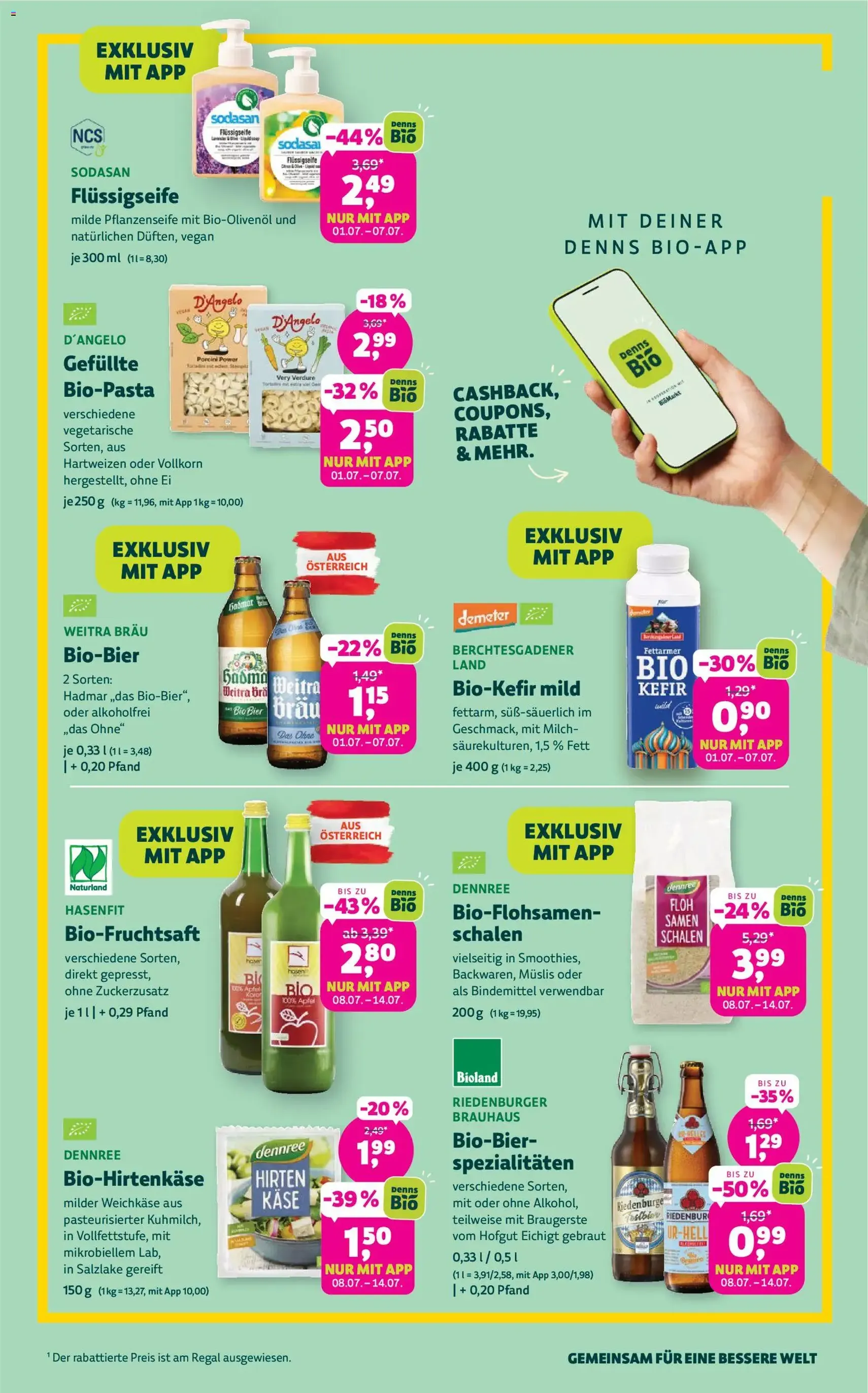 Denns BioMarkt Angebote - Gültiger Prospekt ab 01.07.2026, Seite 3 von insgesamt 14