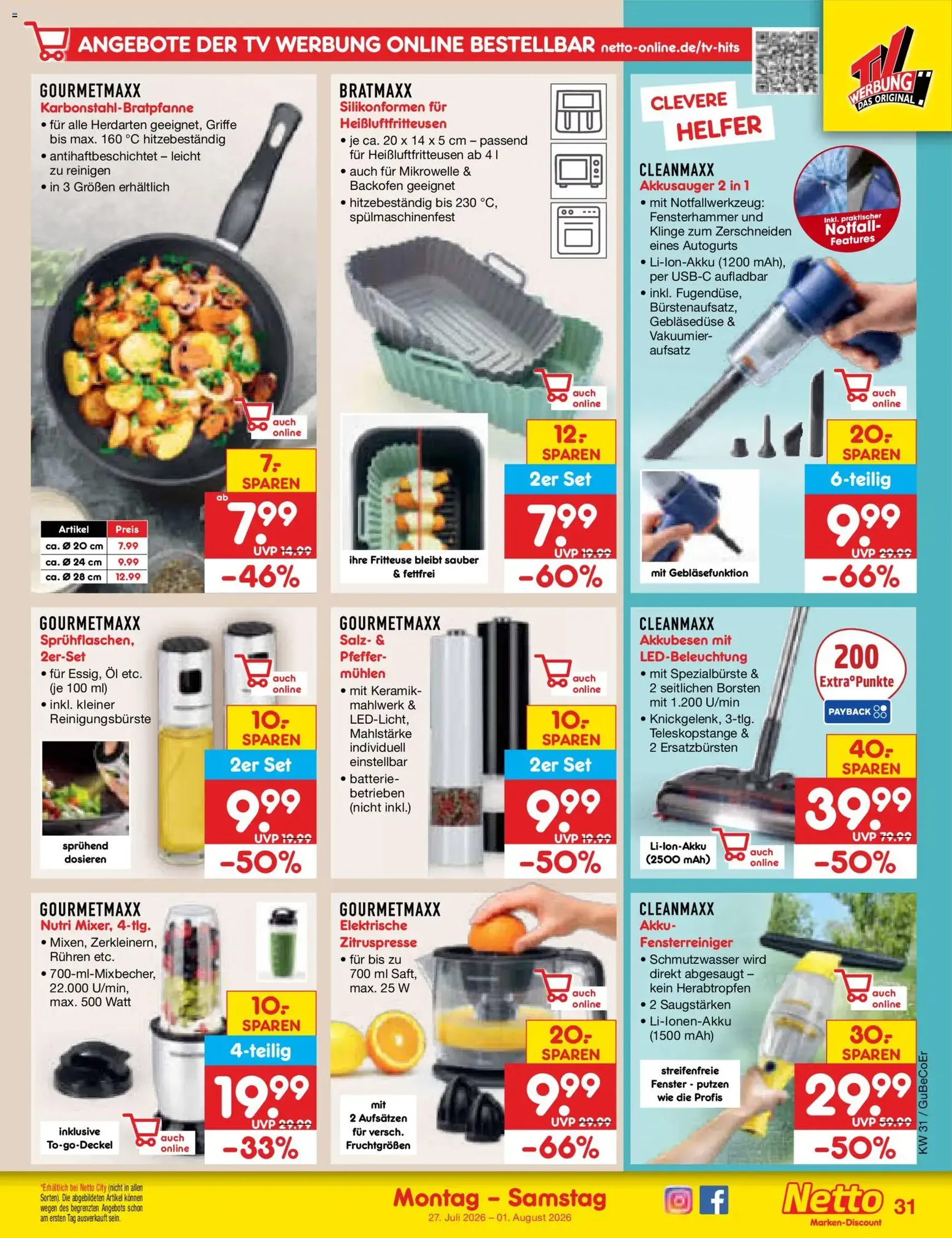 Netto Marken-Discount Prospekt - Gültiger Prospekt ab 27.07.2026, Seite 46 von insgesamt 71