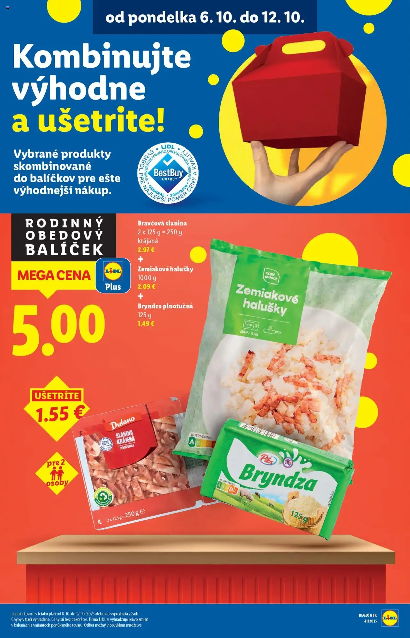 Lidl leták - platný leták od 06.10.2025 strana 41 z 108