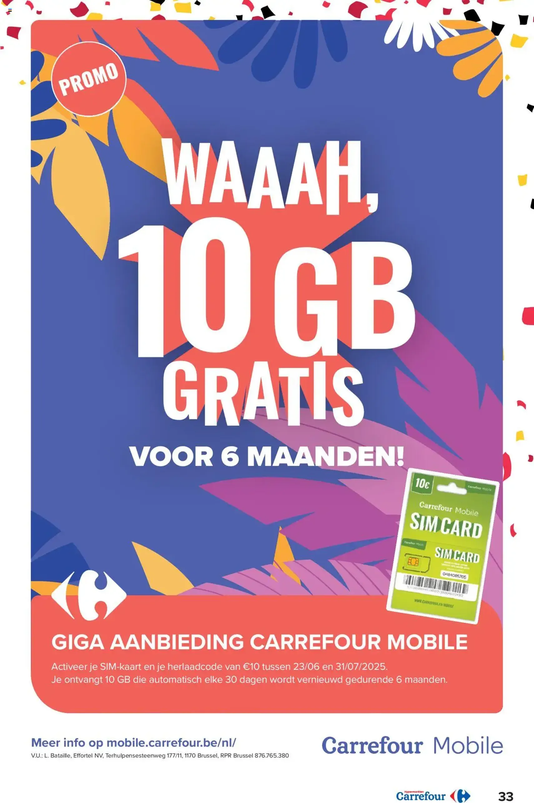 Carrefour folder week 29 - geldige folder vanaf 16/07/2025 pagina 33 van 40