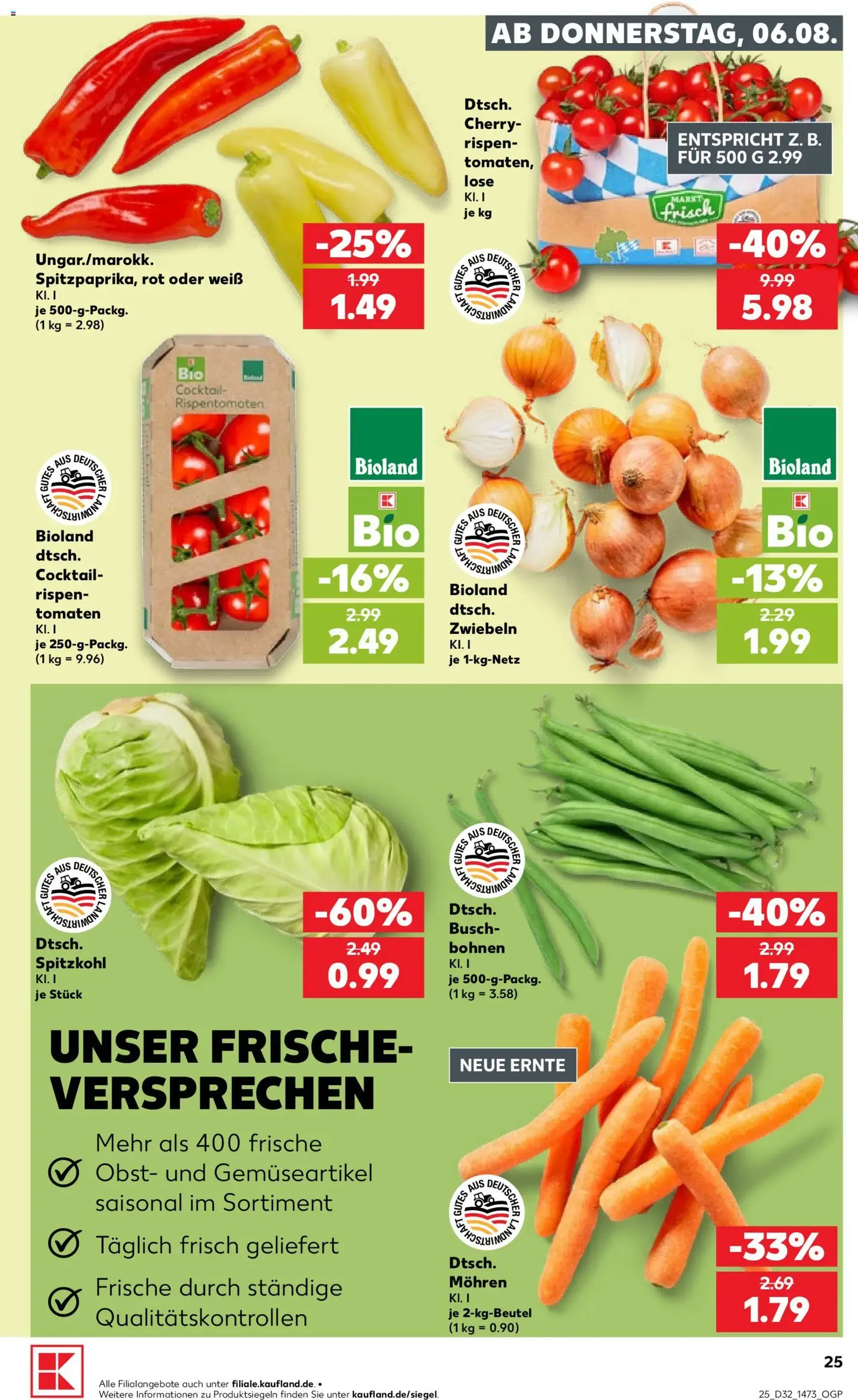 Kaufland Prospekt - Gültiger Prospekt ab 06.08.2026, Seite 25 von insgesamt 58