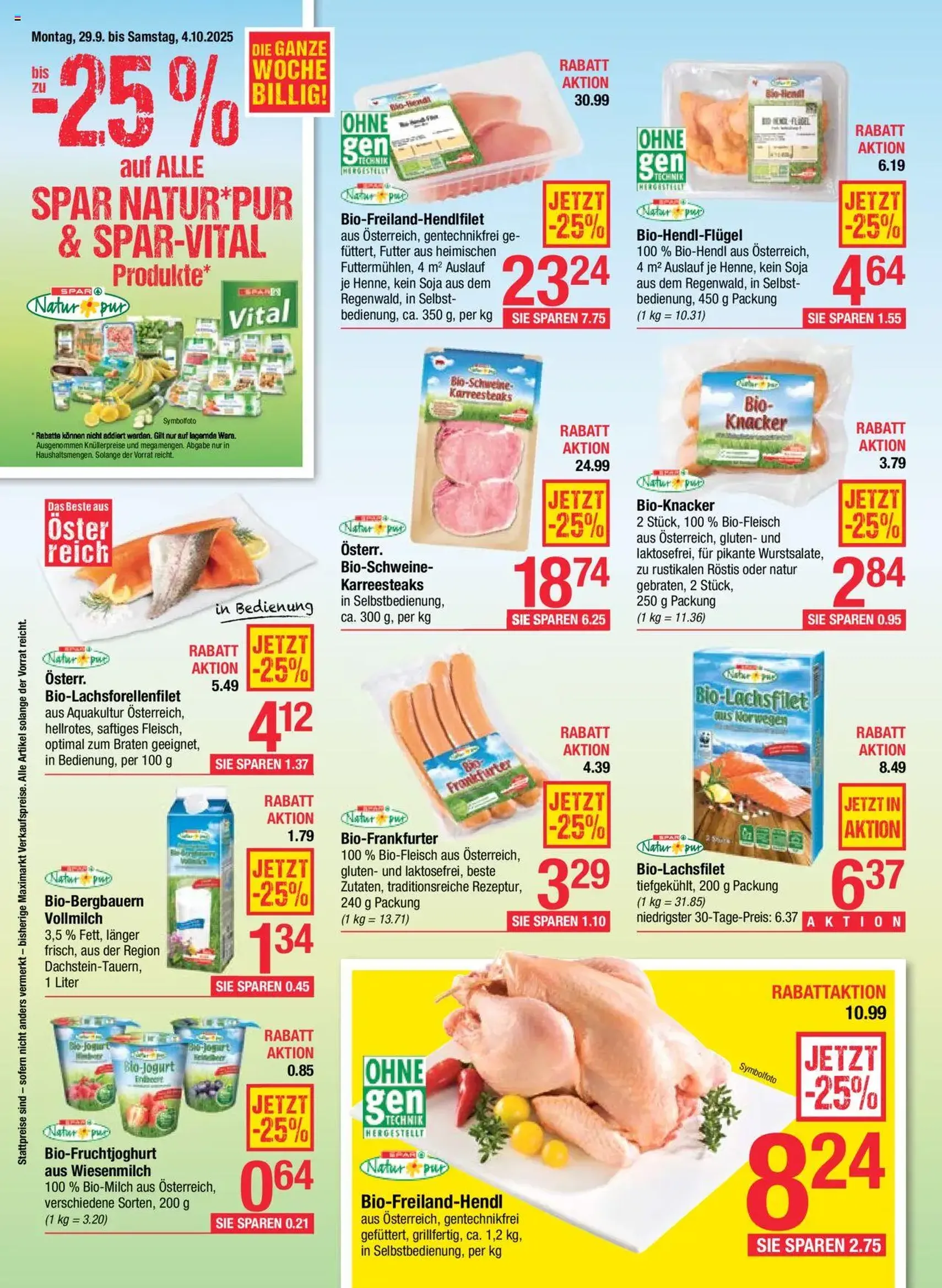 Maximarkt Flugblatt - Gültiger Prospekt ab 29.09.2025, Seite 4 von insgesamt 24