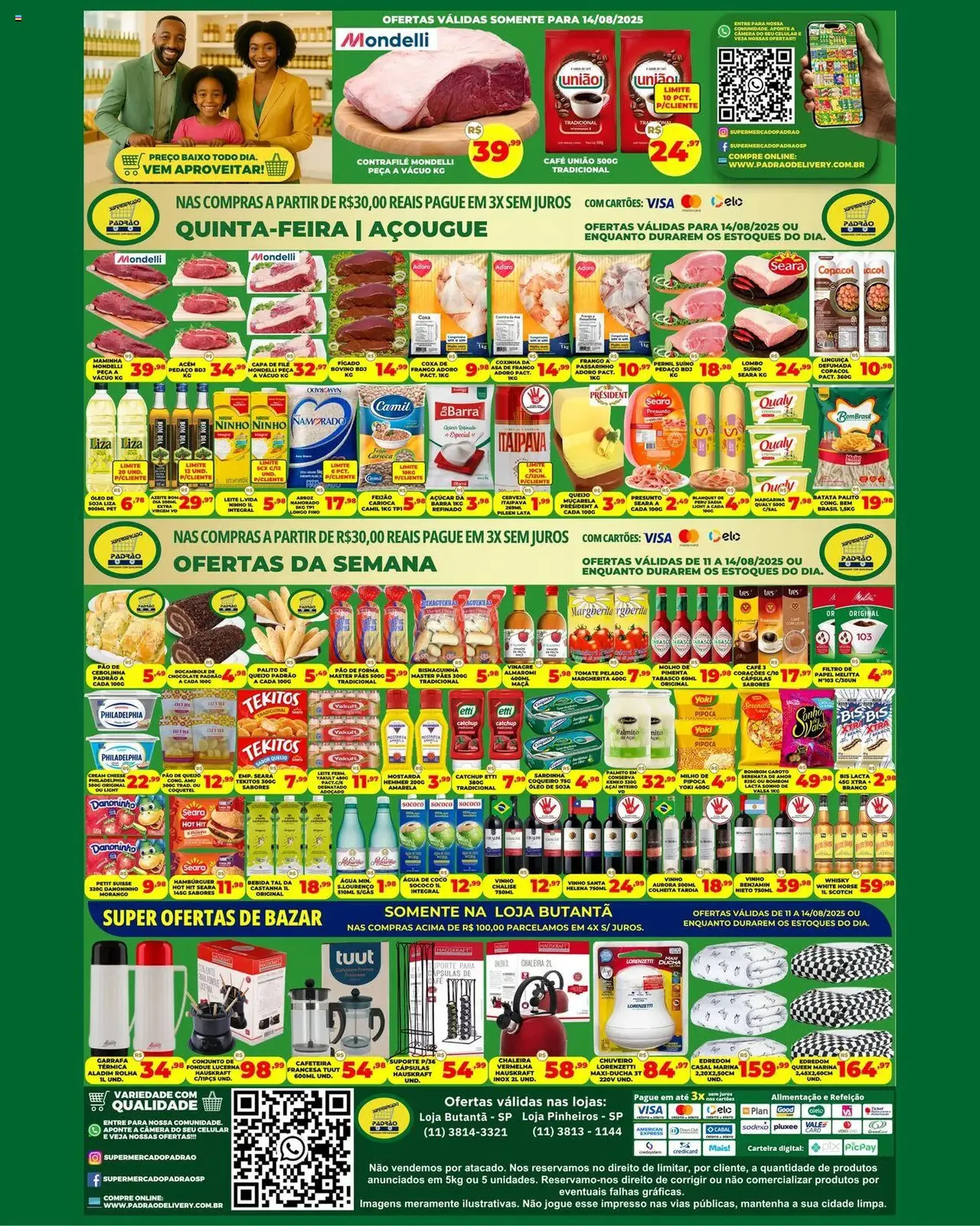Supermercado Padrão - Ofertas da semana - folheto válido a partir de 11/08/2025 página 2 de 2