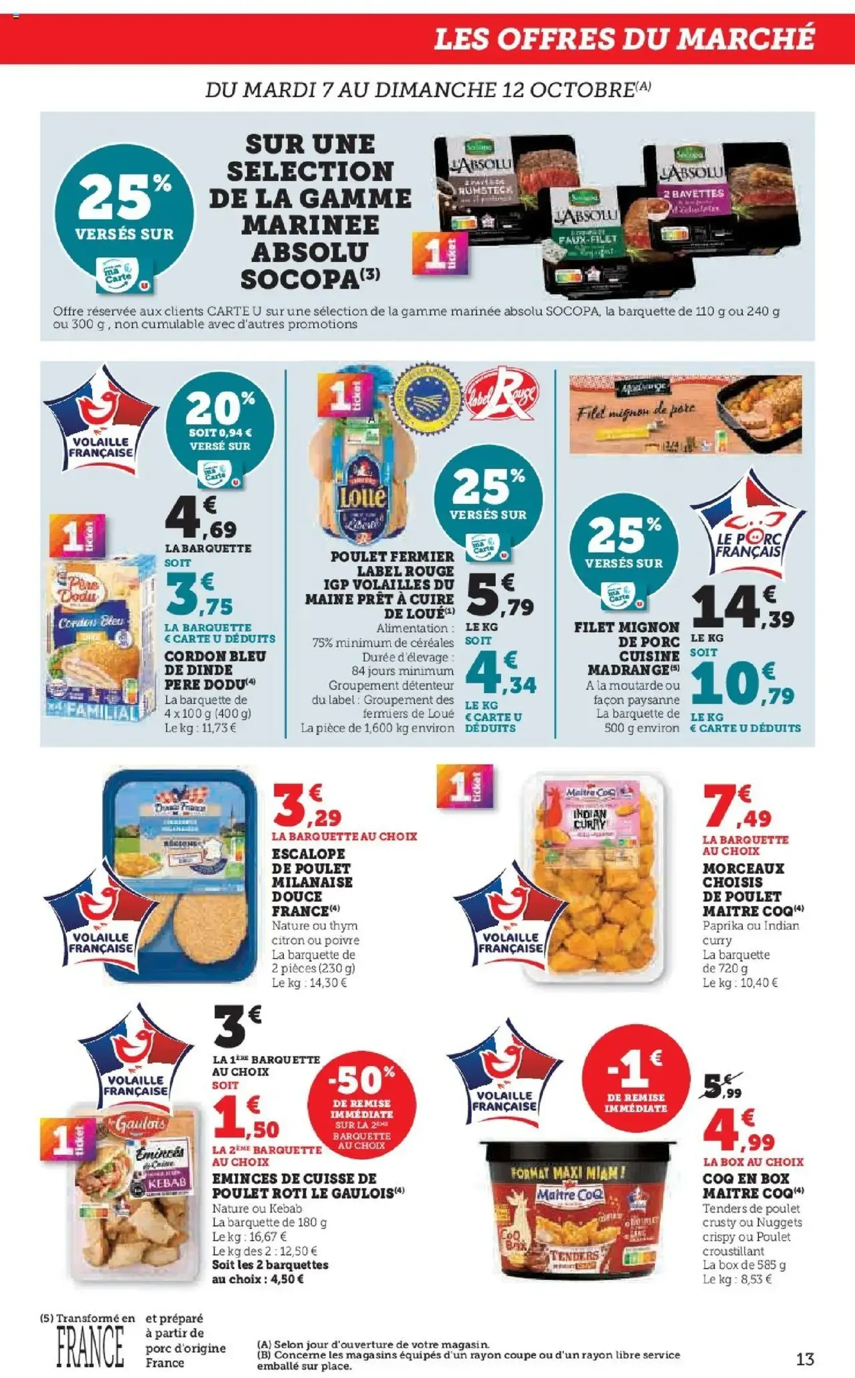 U Express catalogue - brochure valable à partir du 07/10/2025, page 13 sur 24