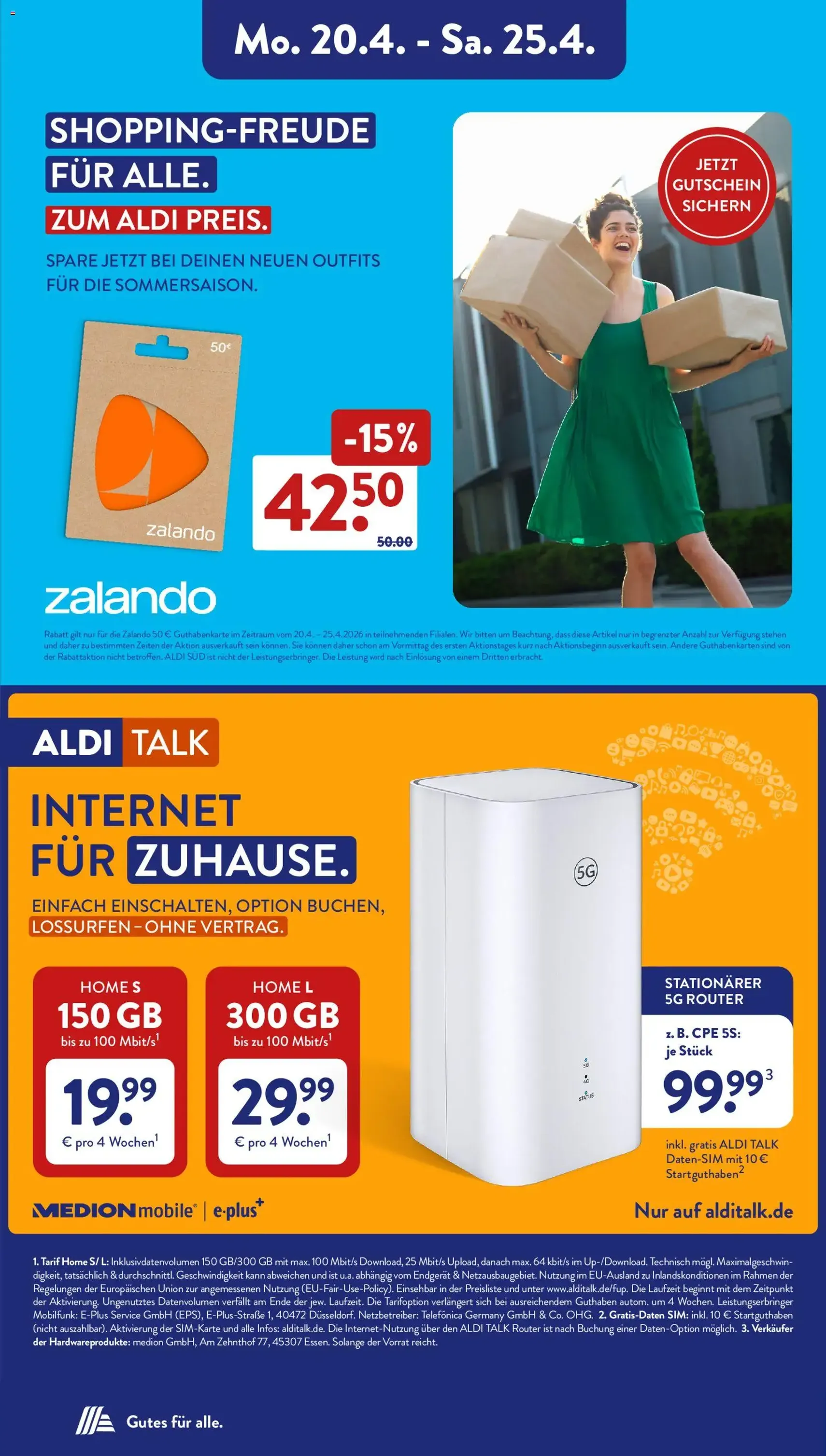 Aldi Süd Prospekt - Gültiger Prospekt ab 20.04.2026, Seite 22 von insgesamt 24