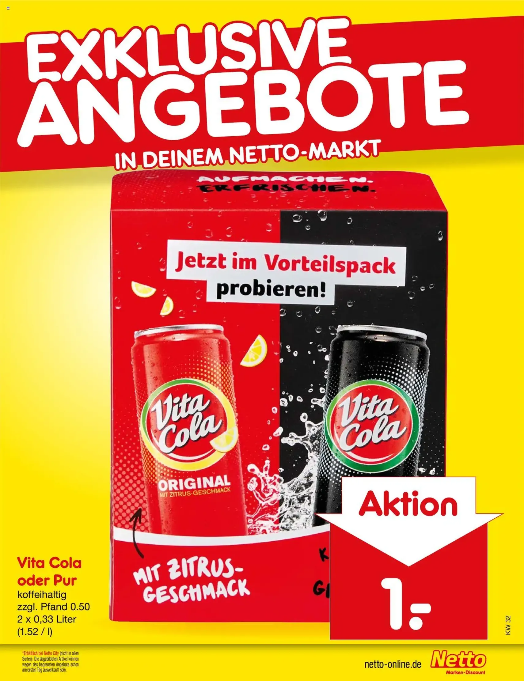 Netto Marken-Discount Prospekt - Gültiger Prospekt ab 03.08.2026, Seite 32 von insgesamt 55