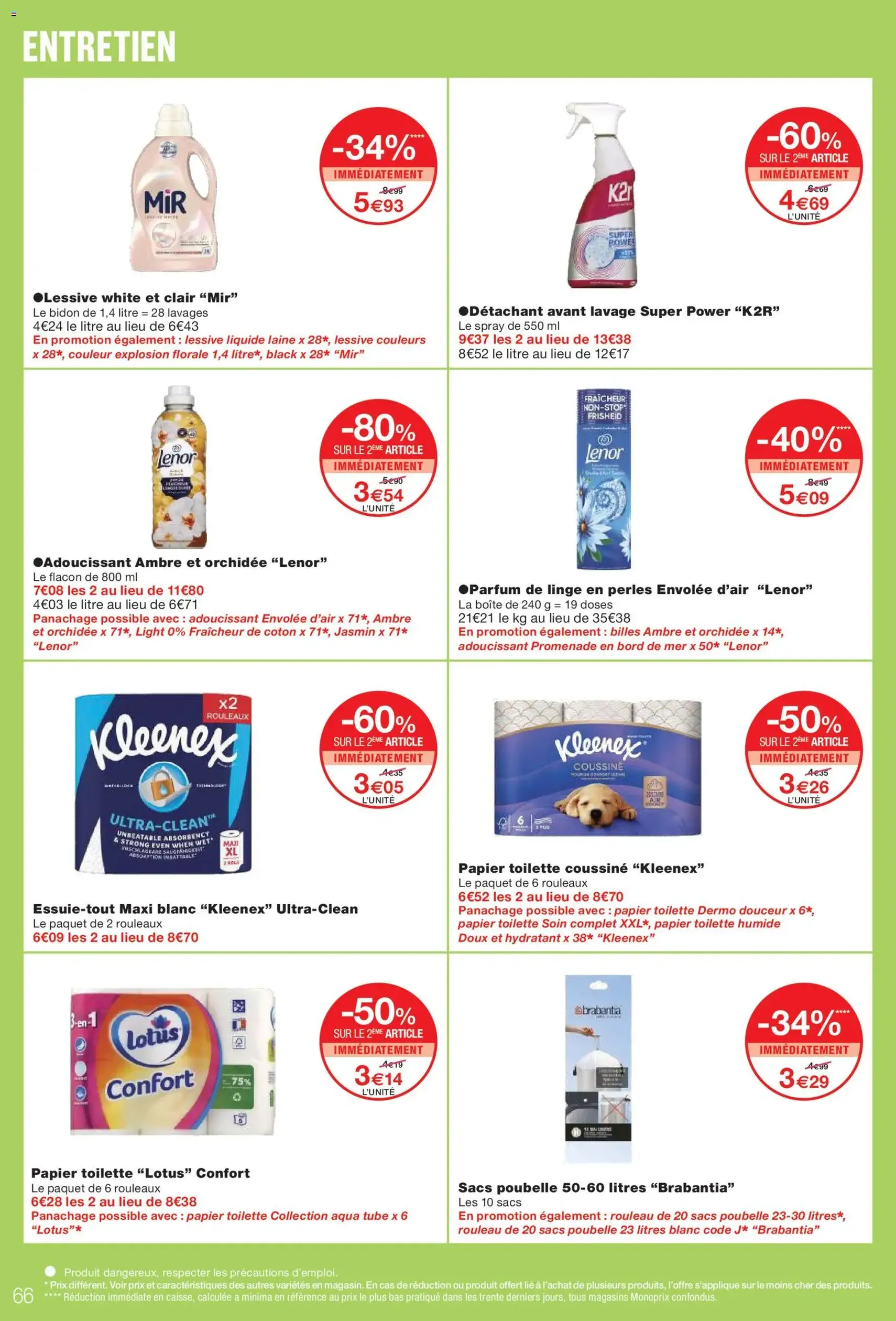 Monoprix catalogue - brochure valable à partir du 19/05/2026, page 66 sur 75