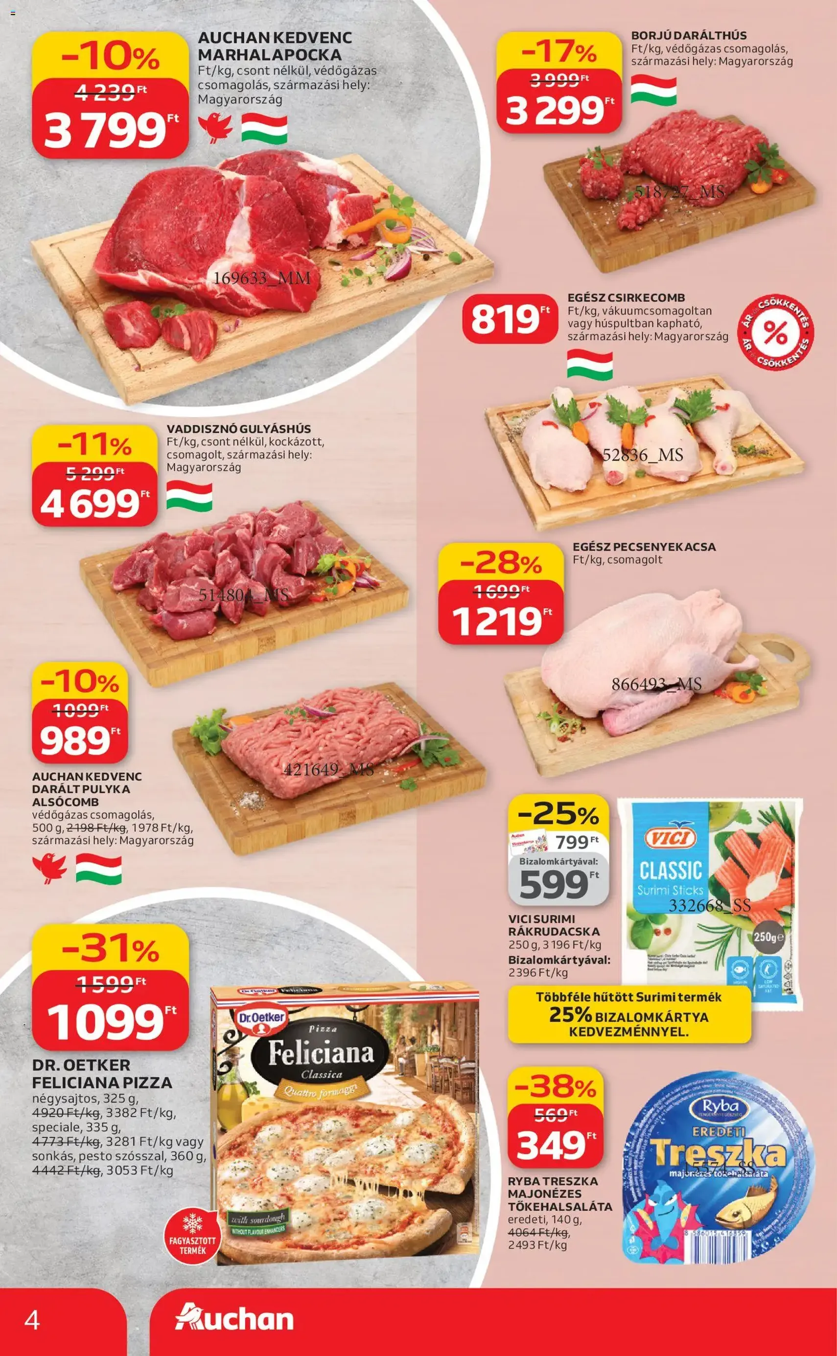 Auchan Akciós újság - 2026.02.05. érvényes szórólap 4 oldal 30 oldalból