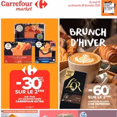 Carrefour Market Brunch d'hiver - Prévisualisation du catalogue valable à partir du 15/12/2025