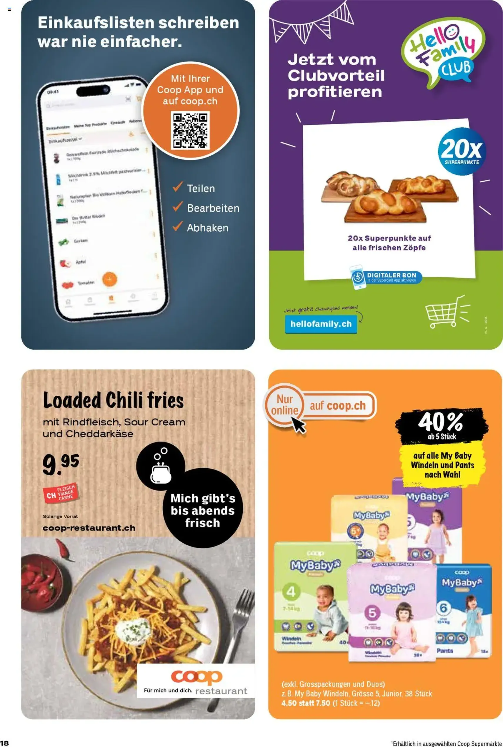 Coop Aktionen - Gültiger Prospekt ab 04.09.2025, Seite 18 von insgesamt 24 Coop Aktionen - Gültiger Prospekt ab 04.09.2025, Seite 18 von insgesamt 24