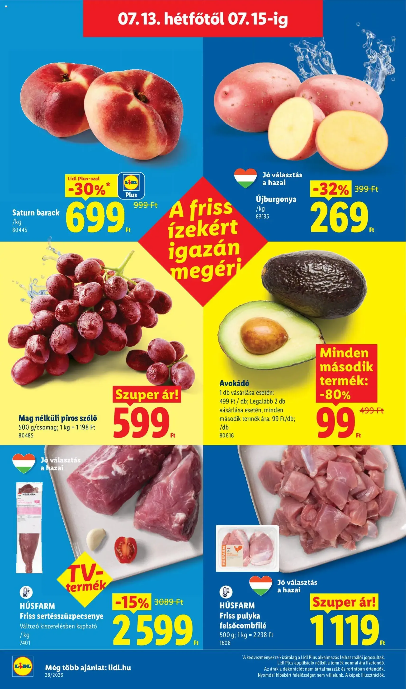 Lidl akciós újság - 2026.07.09. érvényes szórólap 62 oldal 80 oldalból