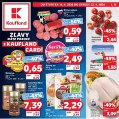 Kaufland leták - náhľad letáku platný od 16.04.2026