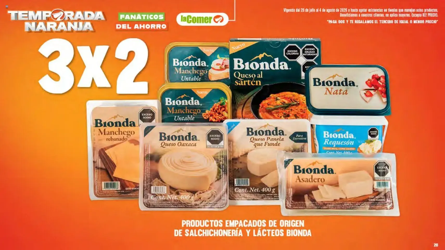 La Comer folleto - folleto válido desde 29/07/2026 página 20 de 40