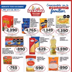 Vista previa del folleto Cooperativa Obrera - La Canasta de La Coope válido desde 06/11/2025