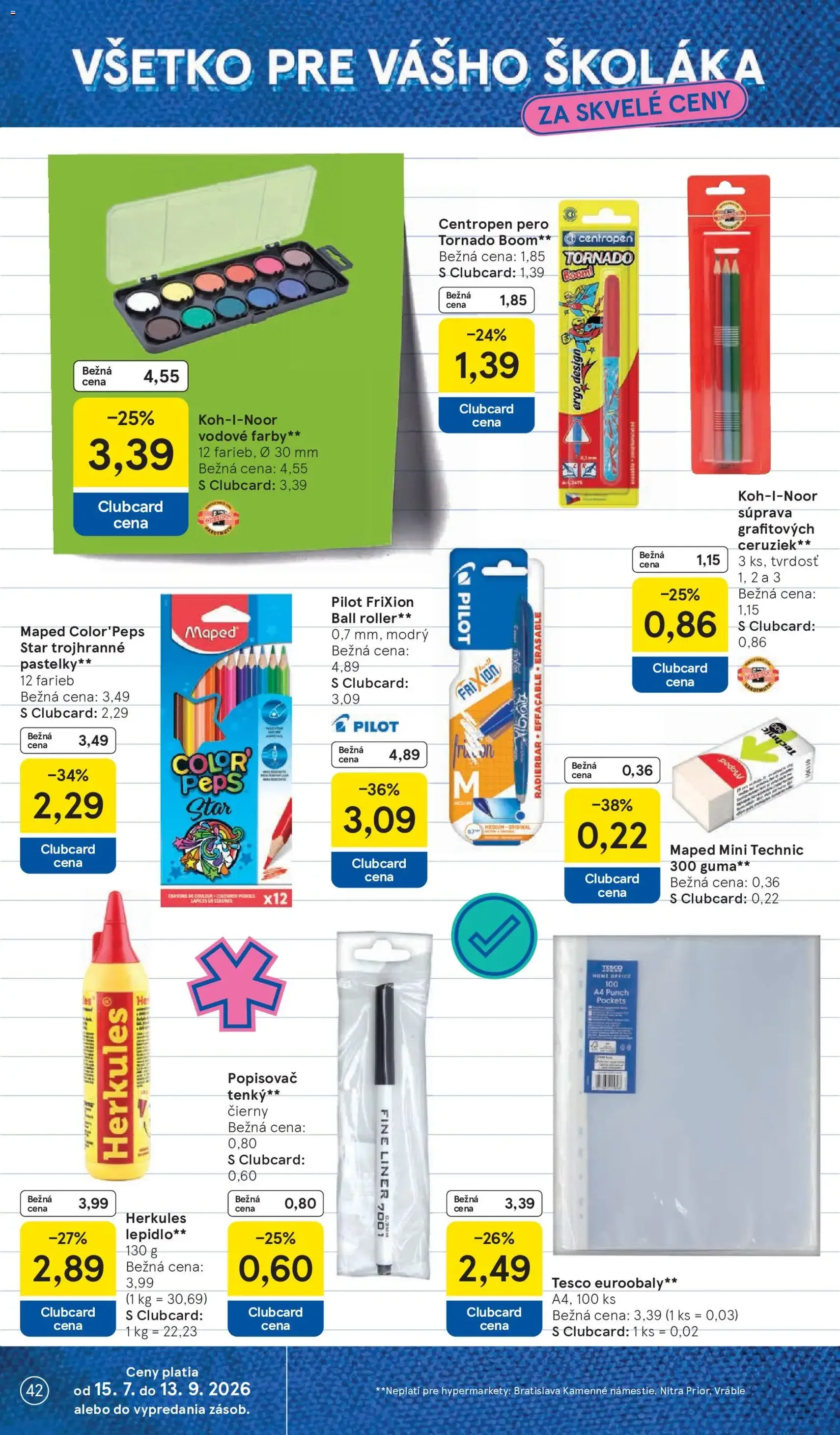 Tesco Hypermarket - leták - platný leták od 29.07.2026 strana 42 z 53