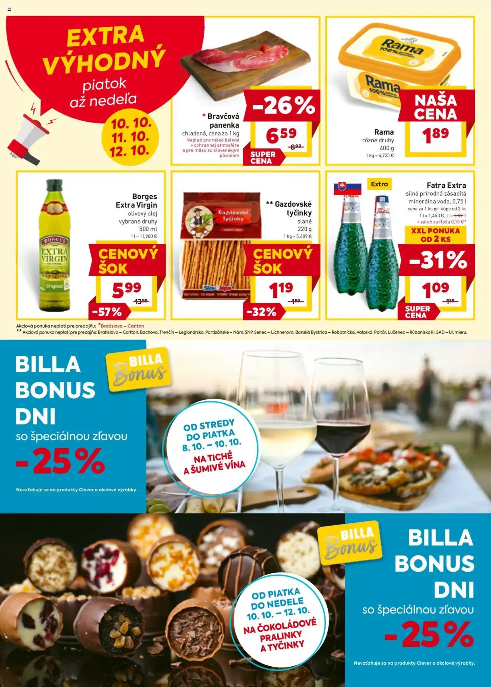 Billa leták - platný leták od 08.10.2025 strana 20 z 20