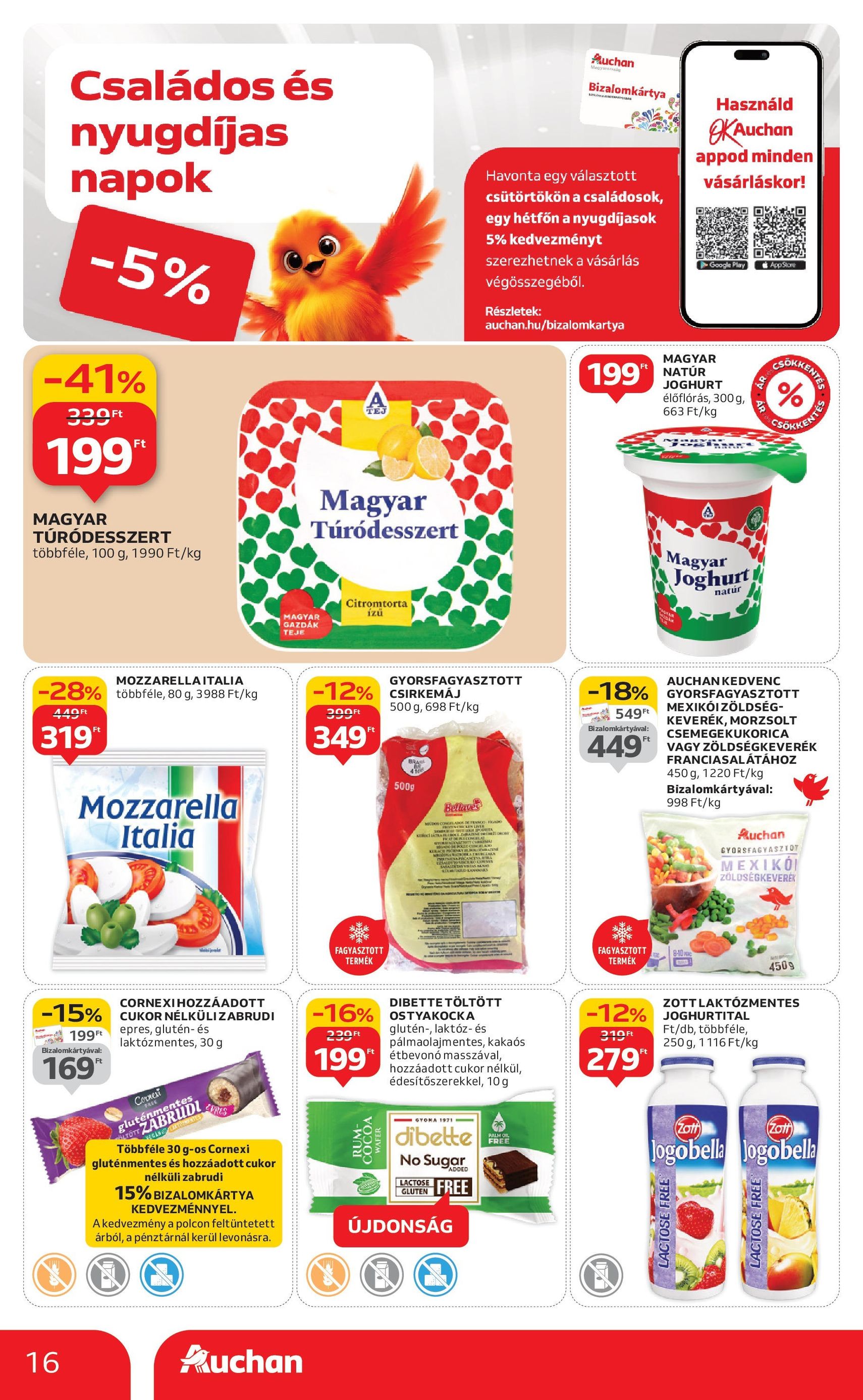 Auchan Akciós újság - 2025.09.18. érvényes szórólap 16 oldal 26 oldalból