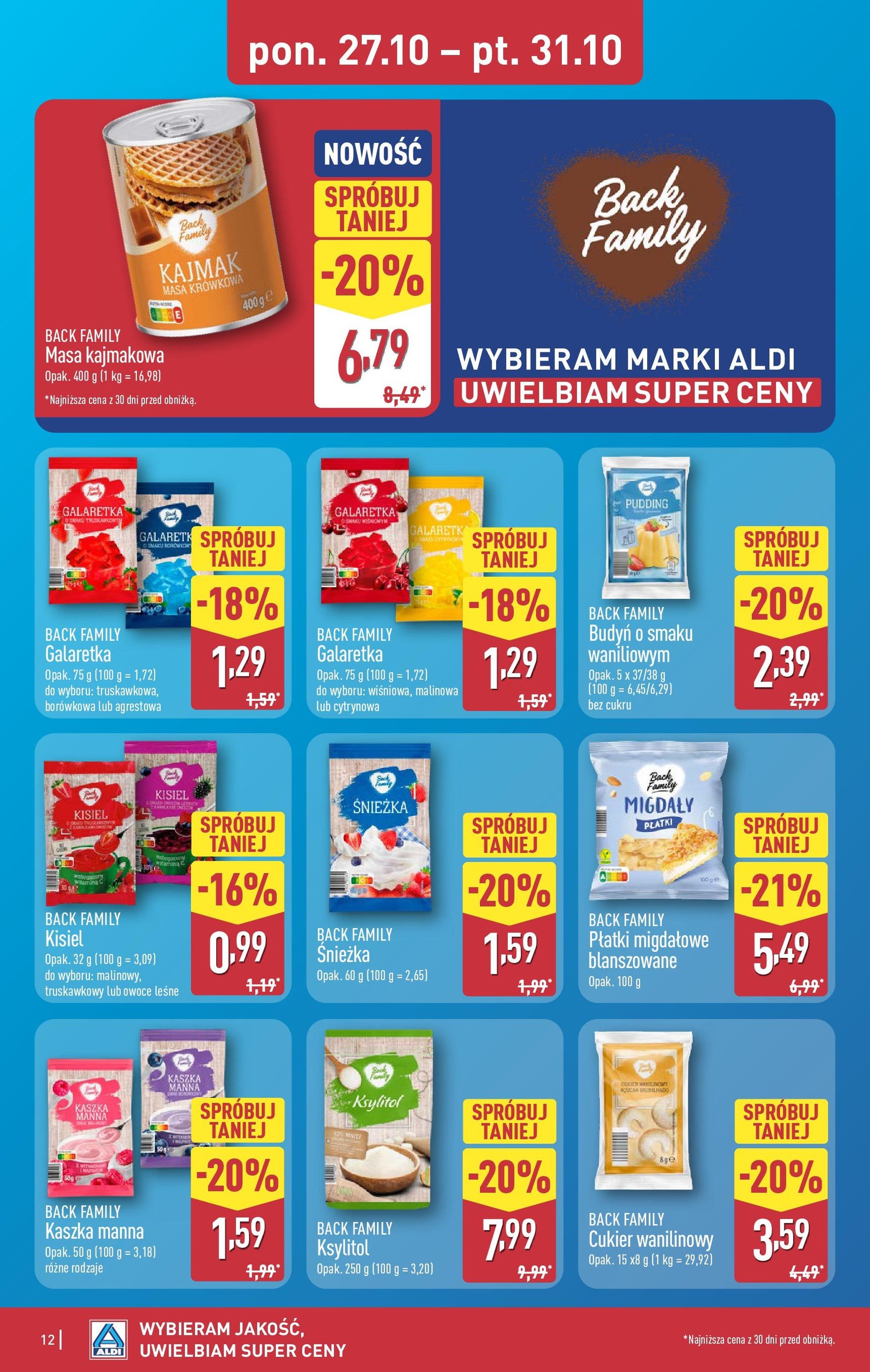 Aldi Gazetka - ważny gazetka od 27.10.2025 strona 12 z 38