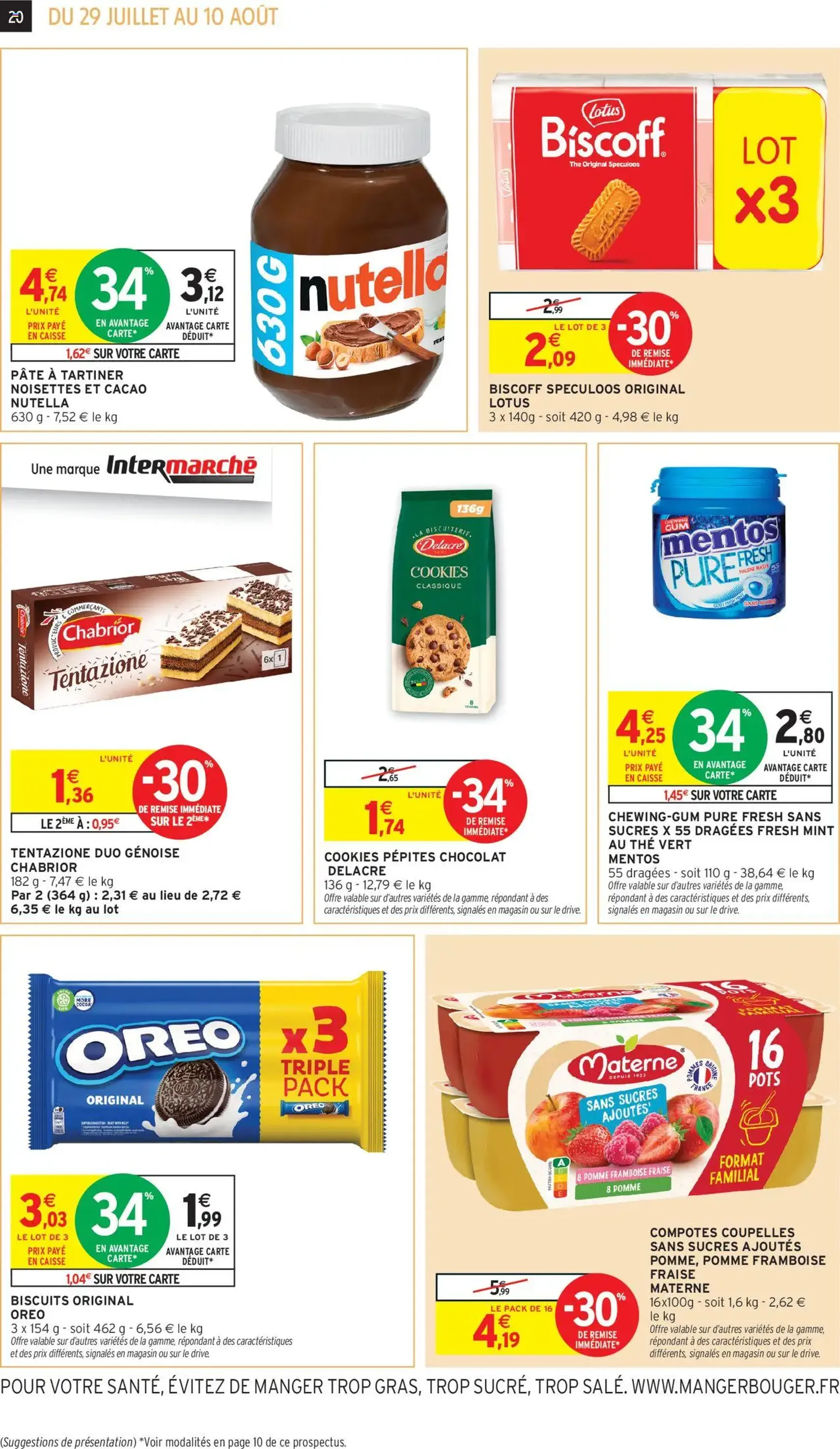 Intermarché catalogue semaine 30 - brochure valable à partir du 29/07/2025, page 20 sur 32 Intermarché catalogue semaine 30 - brochure valable à partir du 29/07/2025, page 20 sur 32
