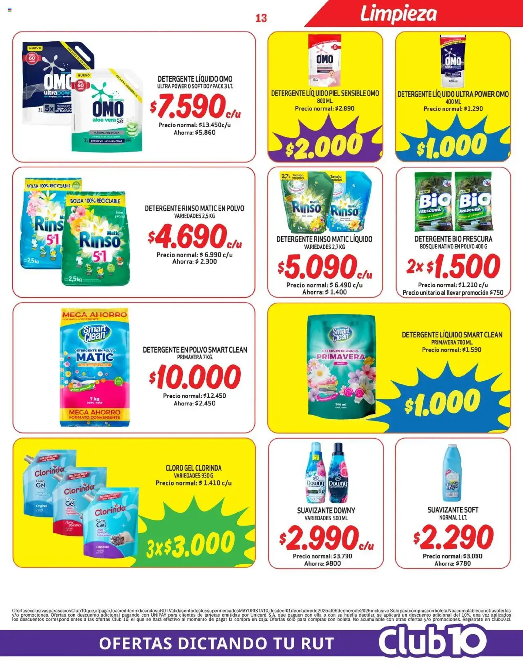 Mayorista 10 Ofertas - folleto válido desde 29.09.2025 página 13 de 21 Mayorista 10 Ofertas - folleto válido desde 29.09.2025 página 13 de 21