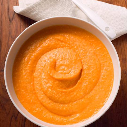 Anteprima ricetta Purea di patate dolci