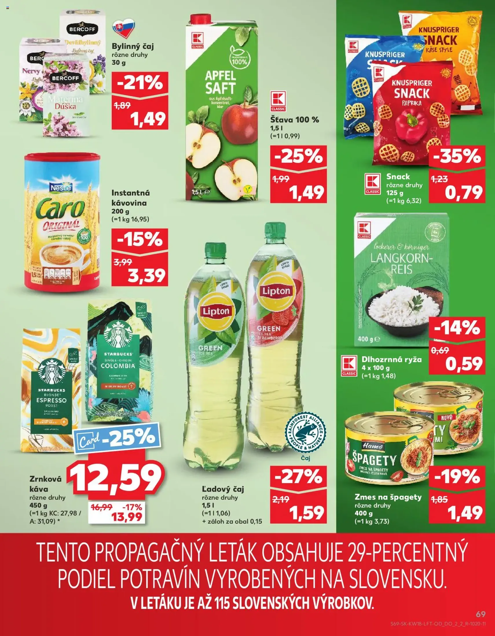 Kaufland leták - platný leták od 30.04.2026 strana 69 z 72
