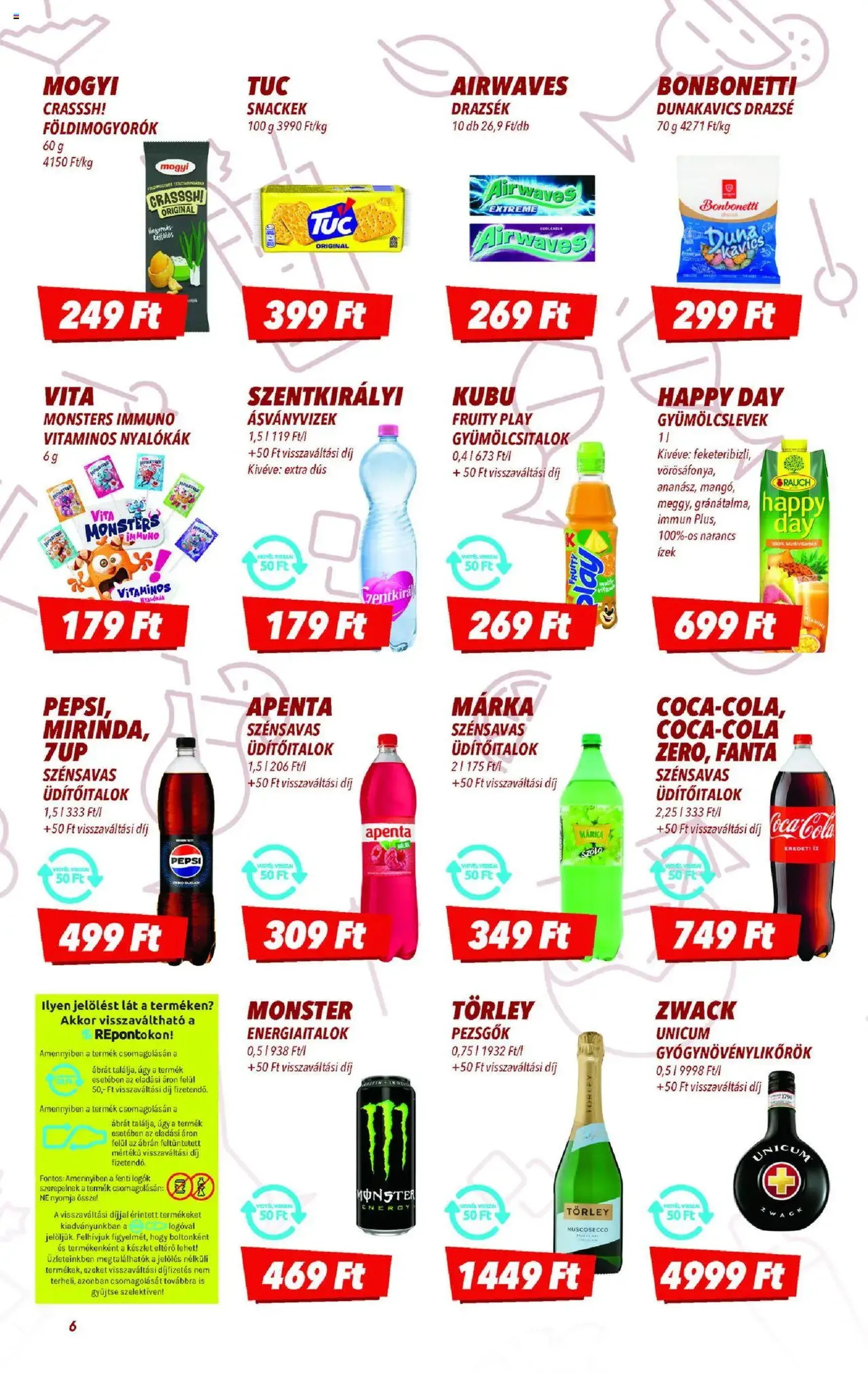 CBA Akciós újság - 2025.09.11. érvényes szórólap 6 oldal 8 oldalból CBA Akciós újság - 2025.09.11. érvényes szórólap 6 oldal 8 oldalból