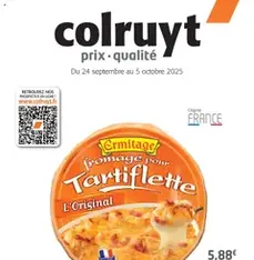 Colruyt catalogue - Prévisualisation du catalogue valable à partir du 24/09/2025