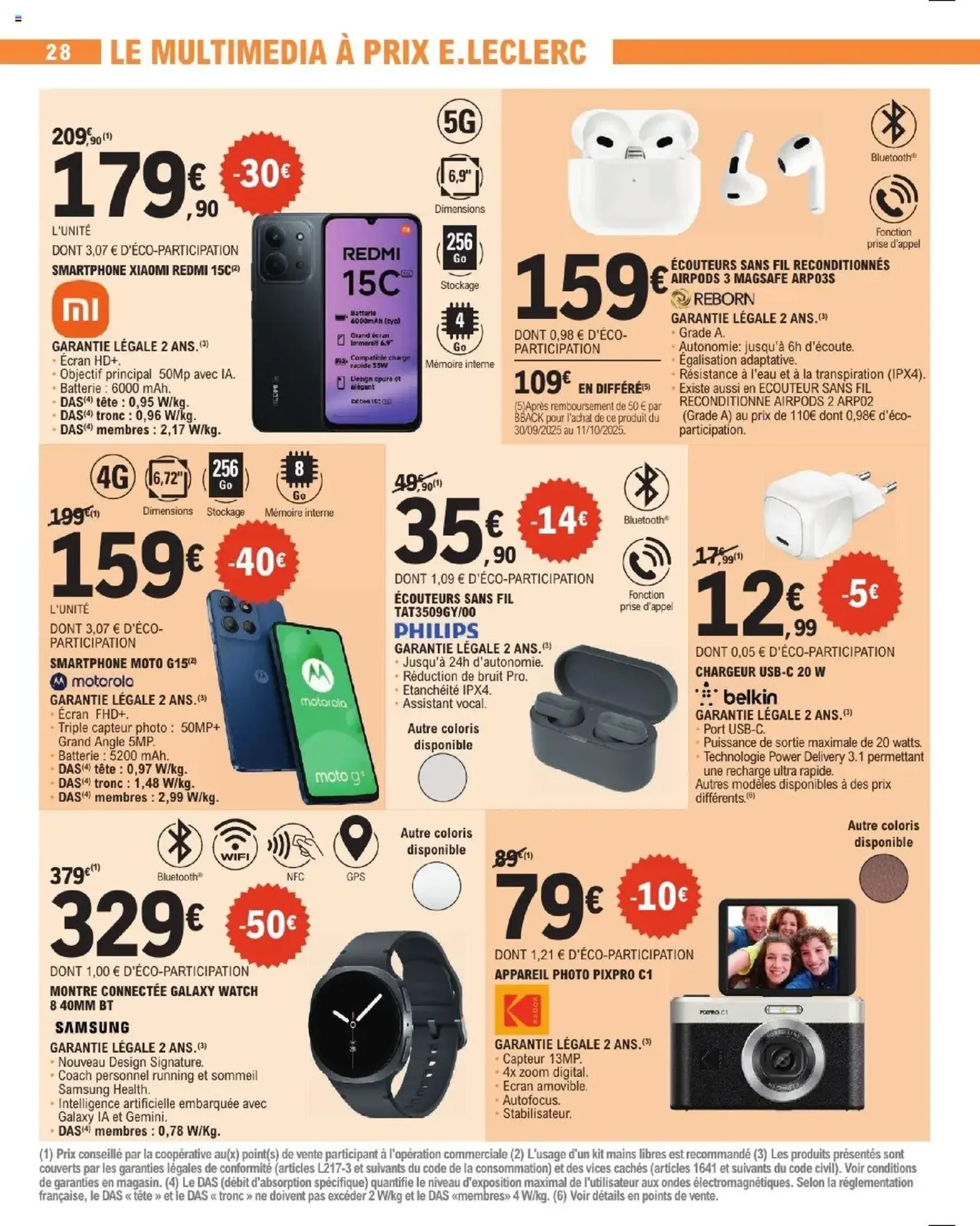 E.Leclerc catalogue semaine 40 - brochure valable à partir du 30/09/2025, page 28 sur 36 E.Leclerc catalogue semaine 40 - brochure valable à partir du 30/09/2025, page 28 sur 36