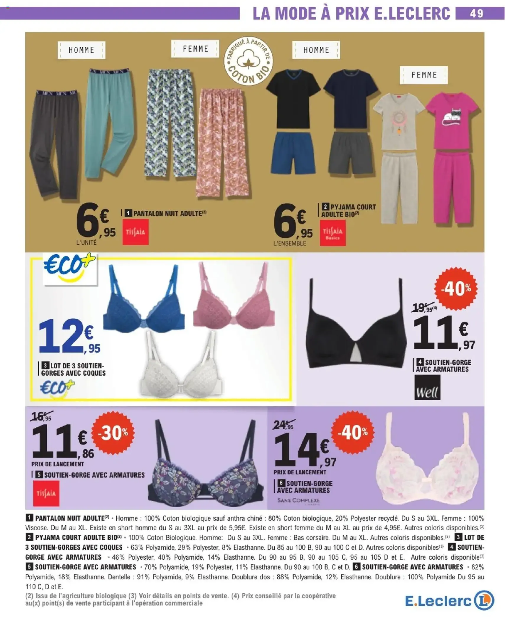 E.Leclerc catalogue semaine 11 - brochure valable à partir du 10/03/2026, page 49 sur 56