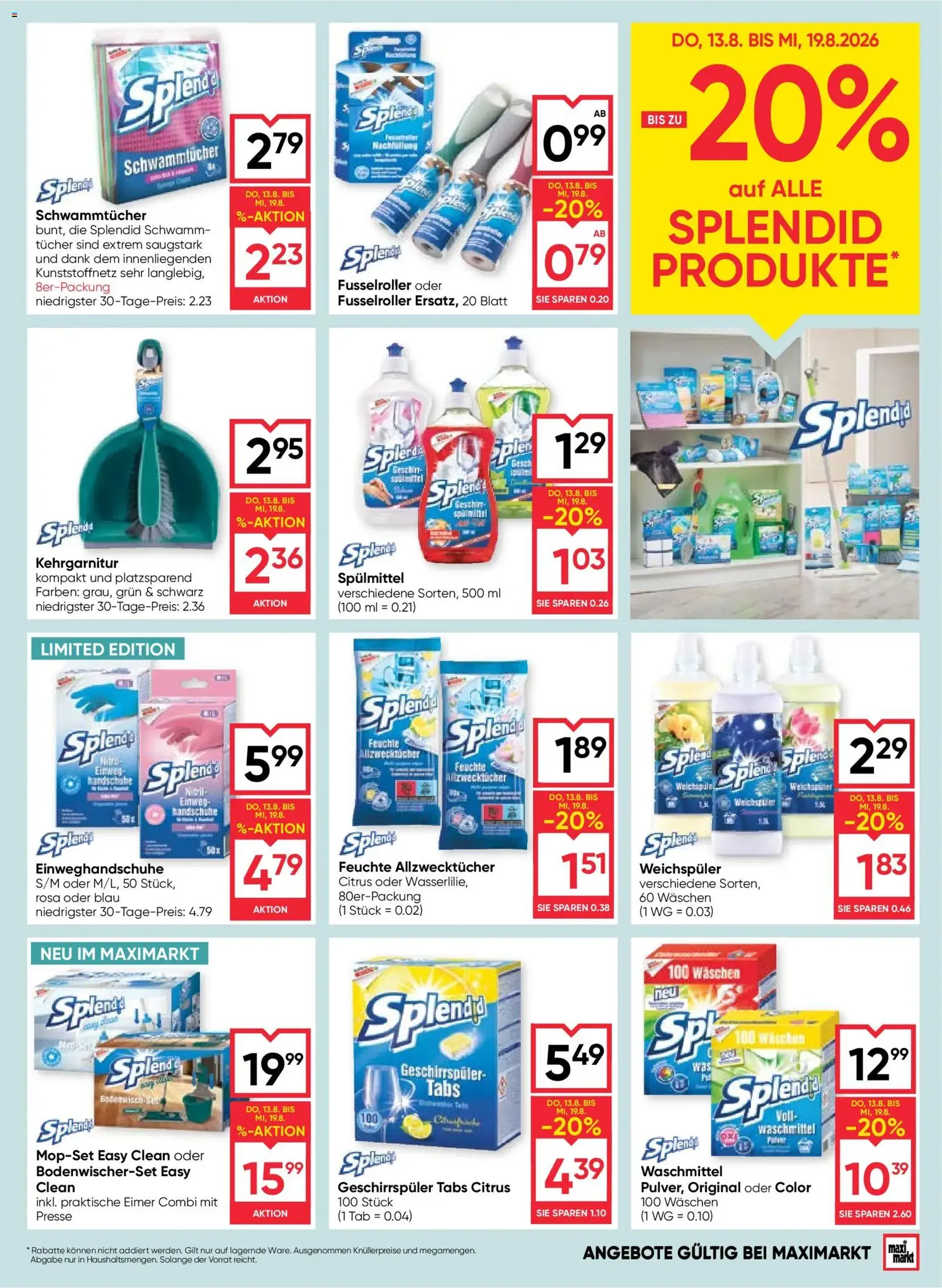 Maximarkt Flugblatt - Gültiger Prospekt ab 13.08.2026, Seite 17 von insgesamt 24