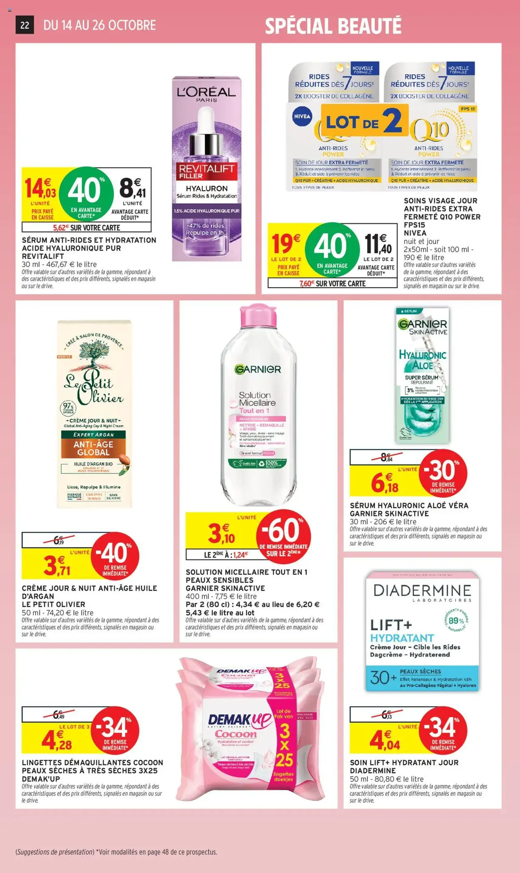 Intermarché catalogue semaine 42 - brochure valable à partir du 14/10/2025, page 22 sur 52