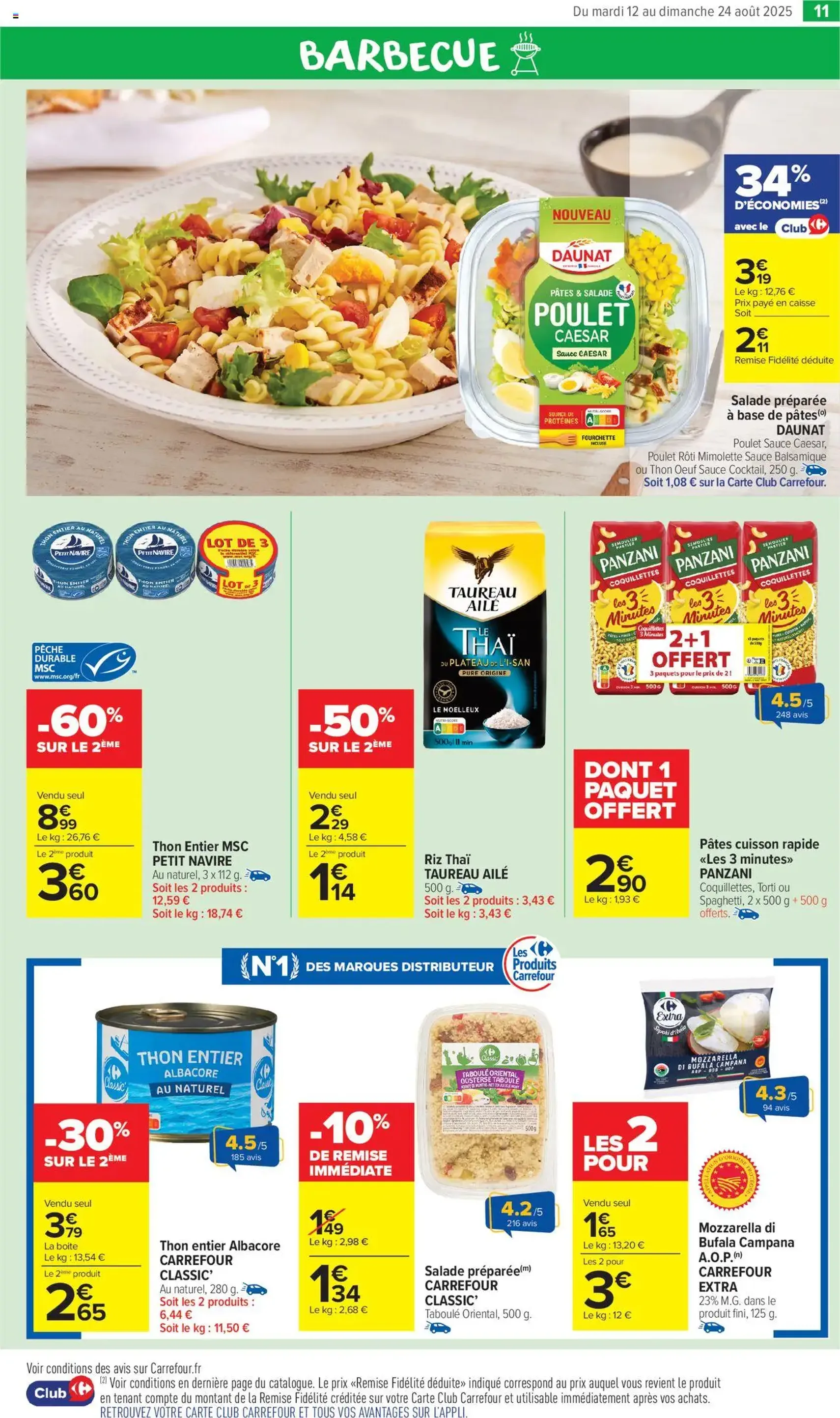 Carrefour Market catalogue semaine 33 - brochure valable à partir du 12/08/2025, page 13 sur 44