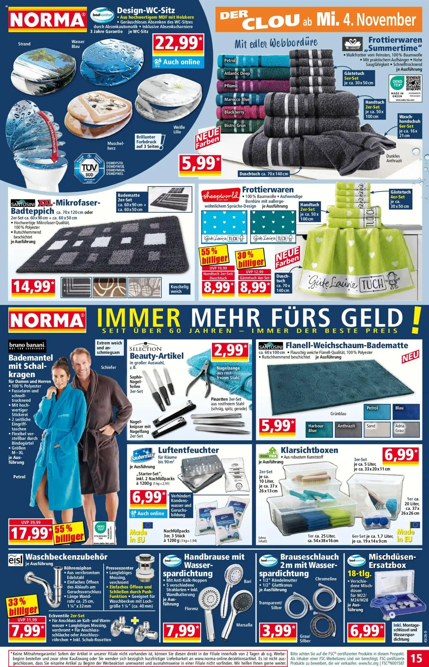 Norma Prospekt - Gültiger Prospekt ab 02.11.2026, Seite 15 von insgesamt 29