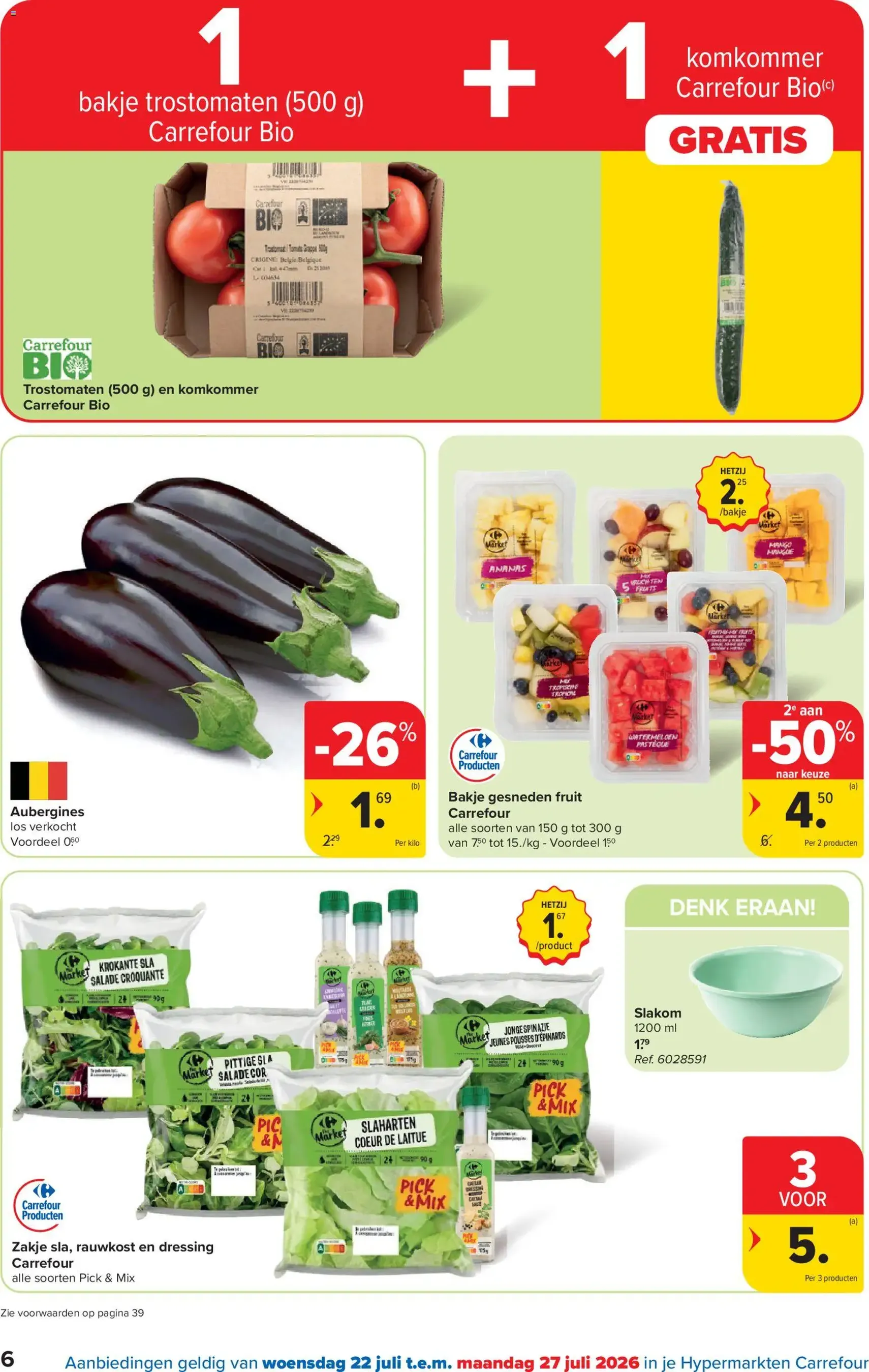 Carrefour folder week 30 - geldige folder vanaf 22/07/2026 pagina 6 van 40