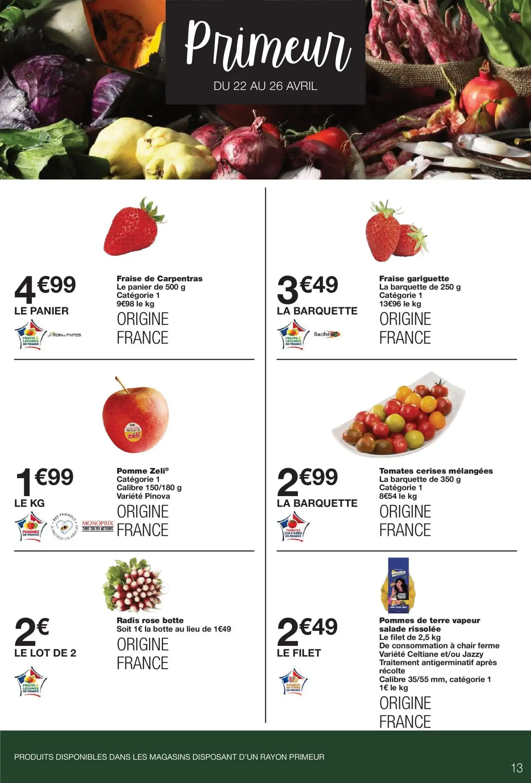 Monoprix catalogue - brochure valable à partir du 21/04/2026, page 13 sur 48
