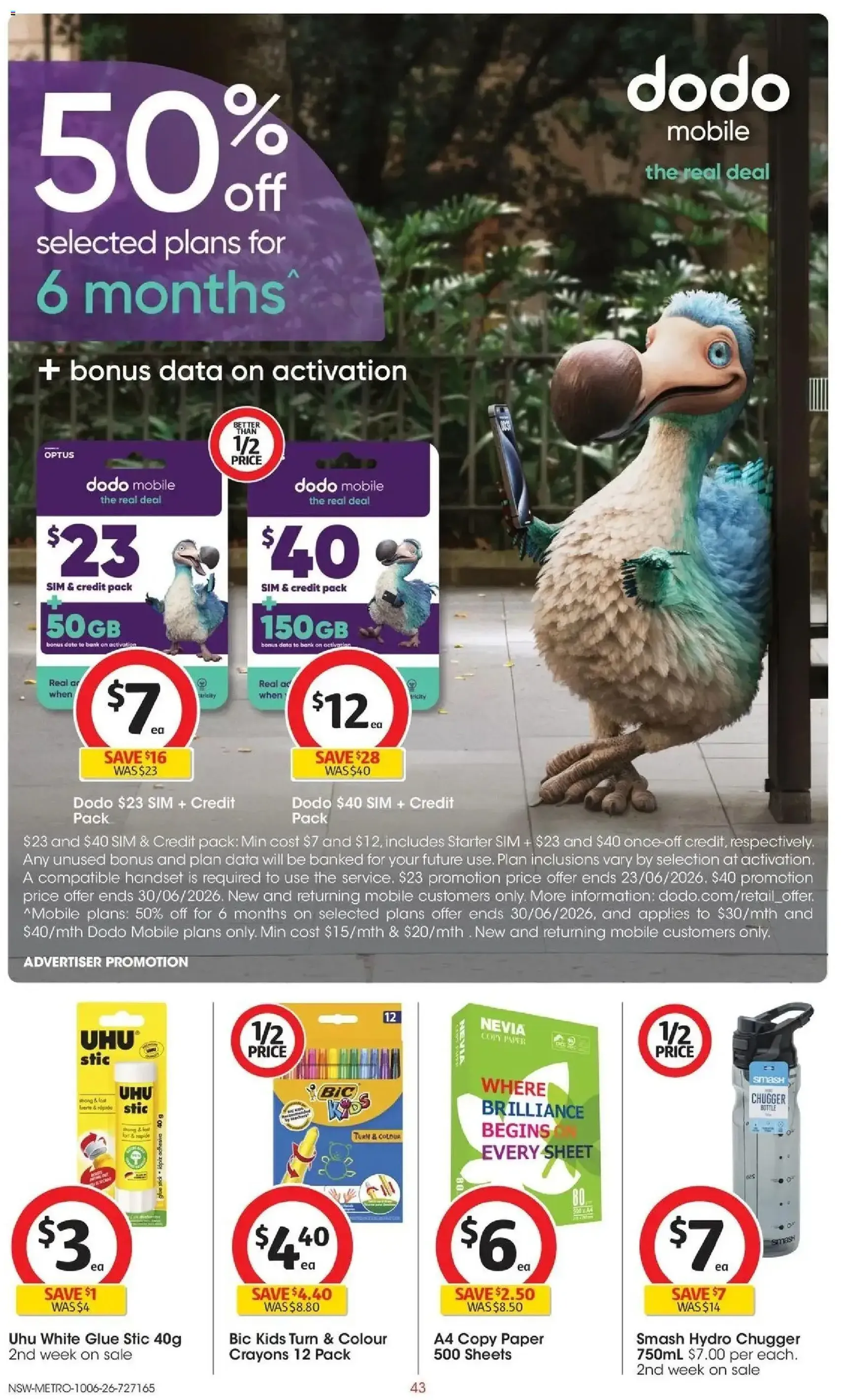 Coles catalogue - valid flyer from 10/06/2026, page 43 of 47