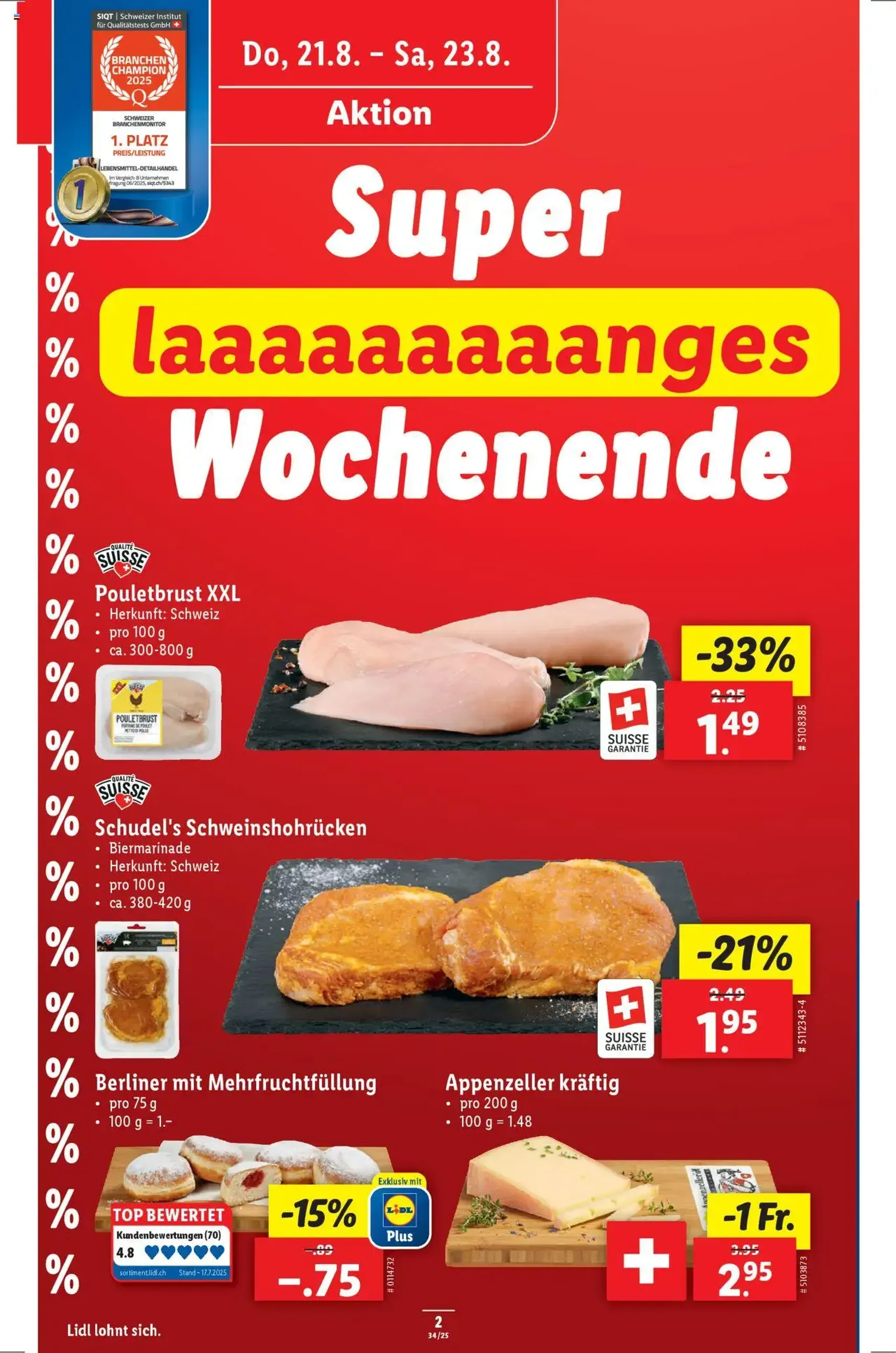 Lidl Aktionen - Gültiger Prospekt ab 21.08.2025, Seite 2 von insgesamt 34