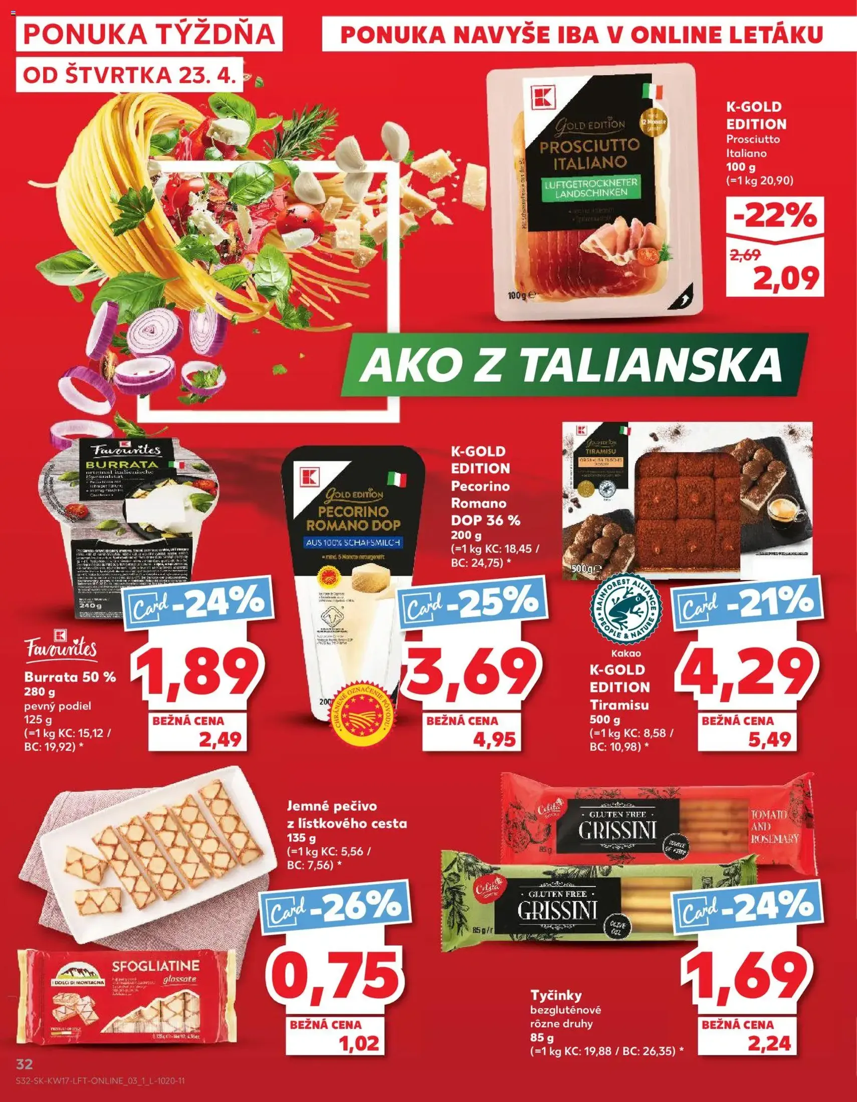 Kaufland leták - platný leták od 23.04.2026 strana 32 z 76