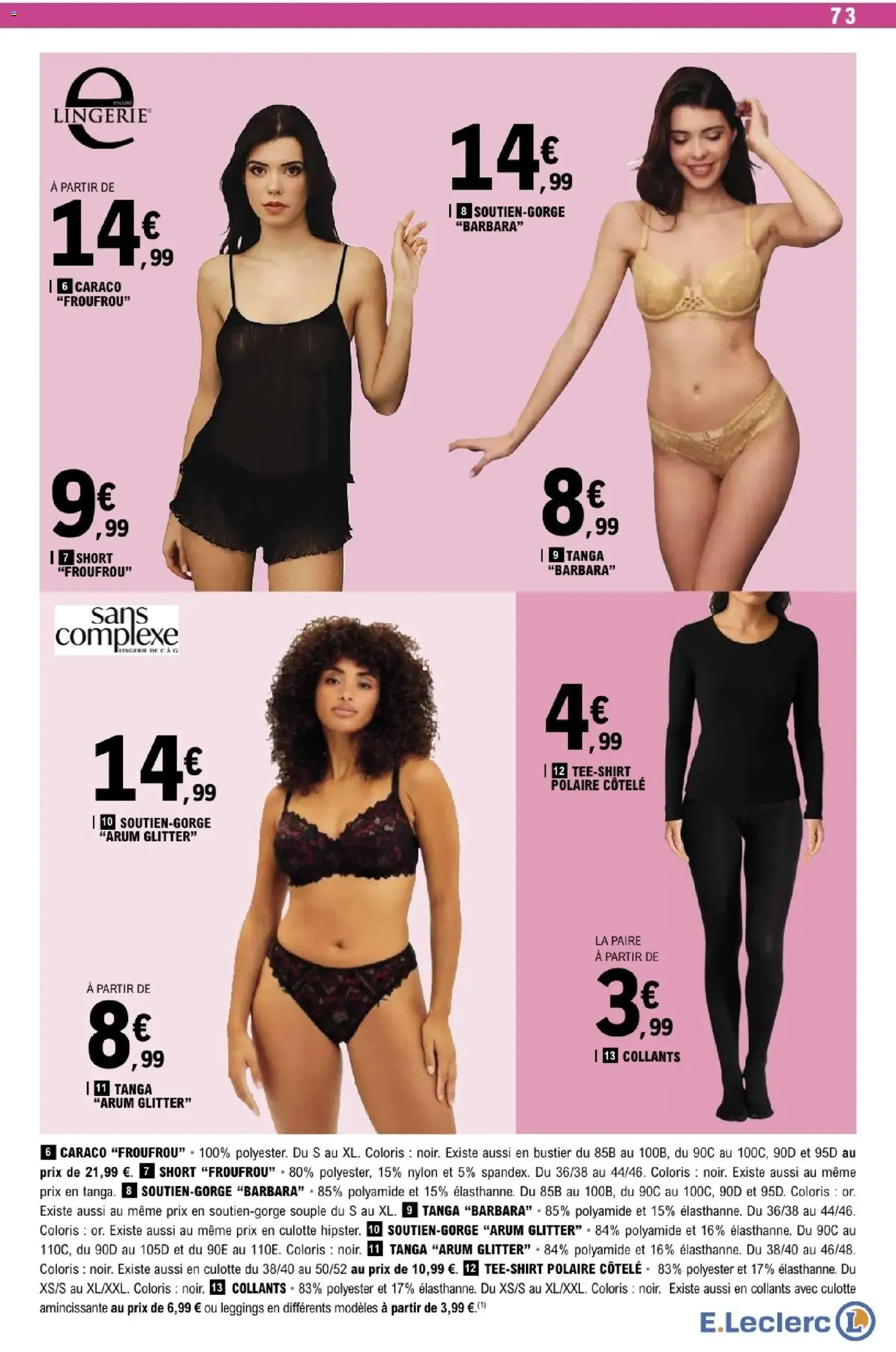 E.Leclerc catalogue semaine 49 - brochure valable à partir du 02/12/2025, page 73 sur 80