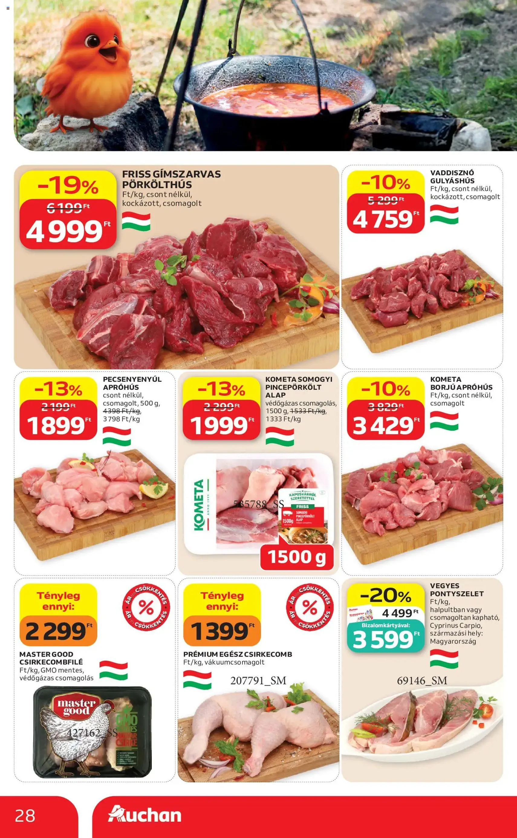 Auchan akciós újság - 2026.05.21. érvényes szórólap 28 oldal 52 oldalból