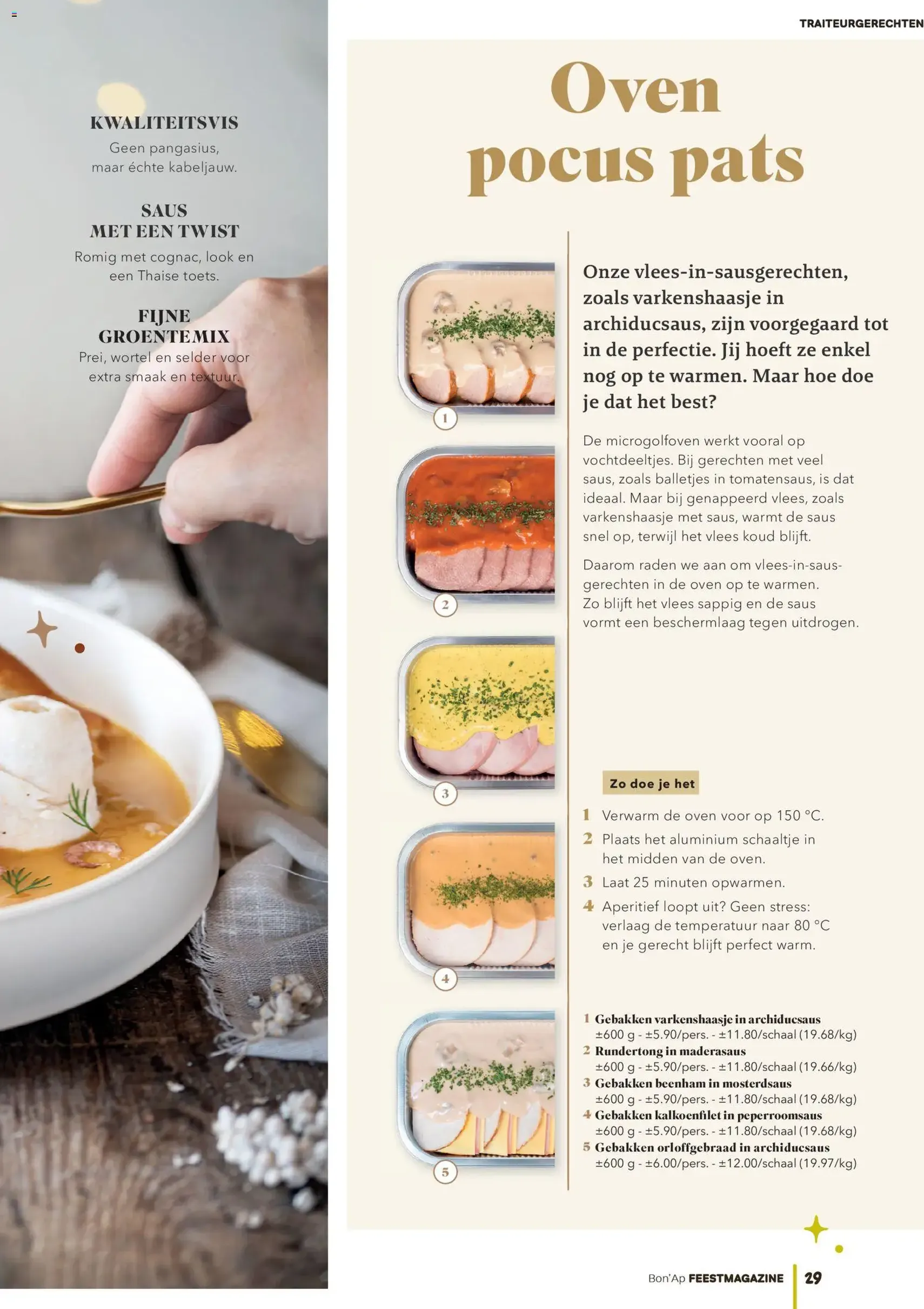 Bon Ap folder/publicité - geldige folder vanaf 10/11/2025 pagina 29 van 36