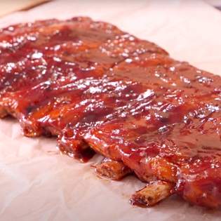 Previsualización de la receta Costillas al horno barbacoa