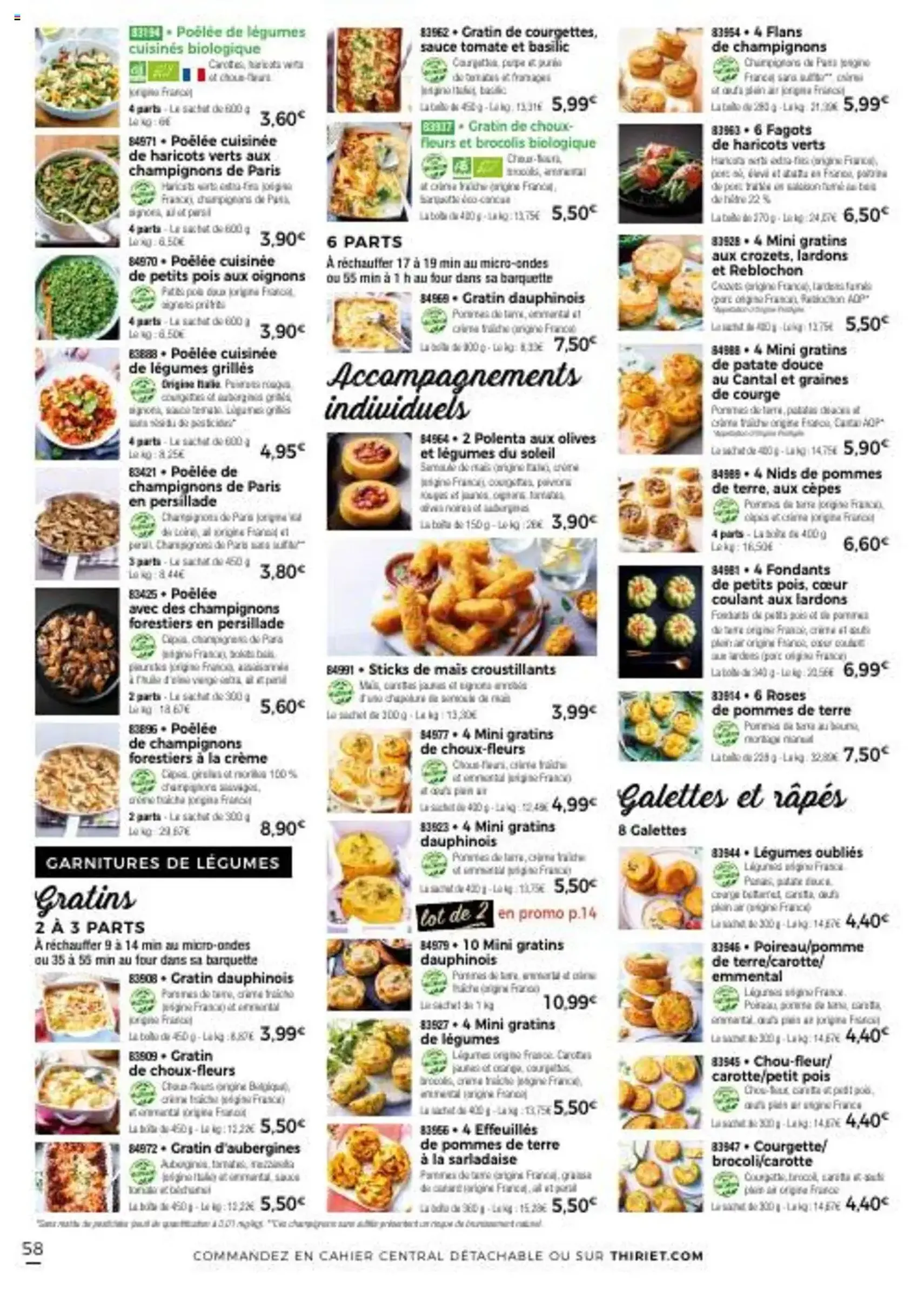 Thiriet catalogue livraison à domicile - brochure valable à partir du 11/07/2025, page 58 sur 80 Thiriet catalogue livraison à domicile - brochure valable à partir du 11/07/2025, page 58 sur 80