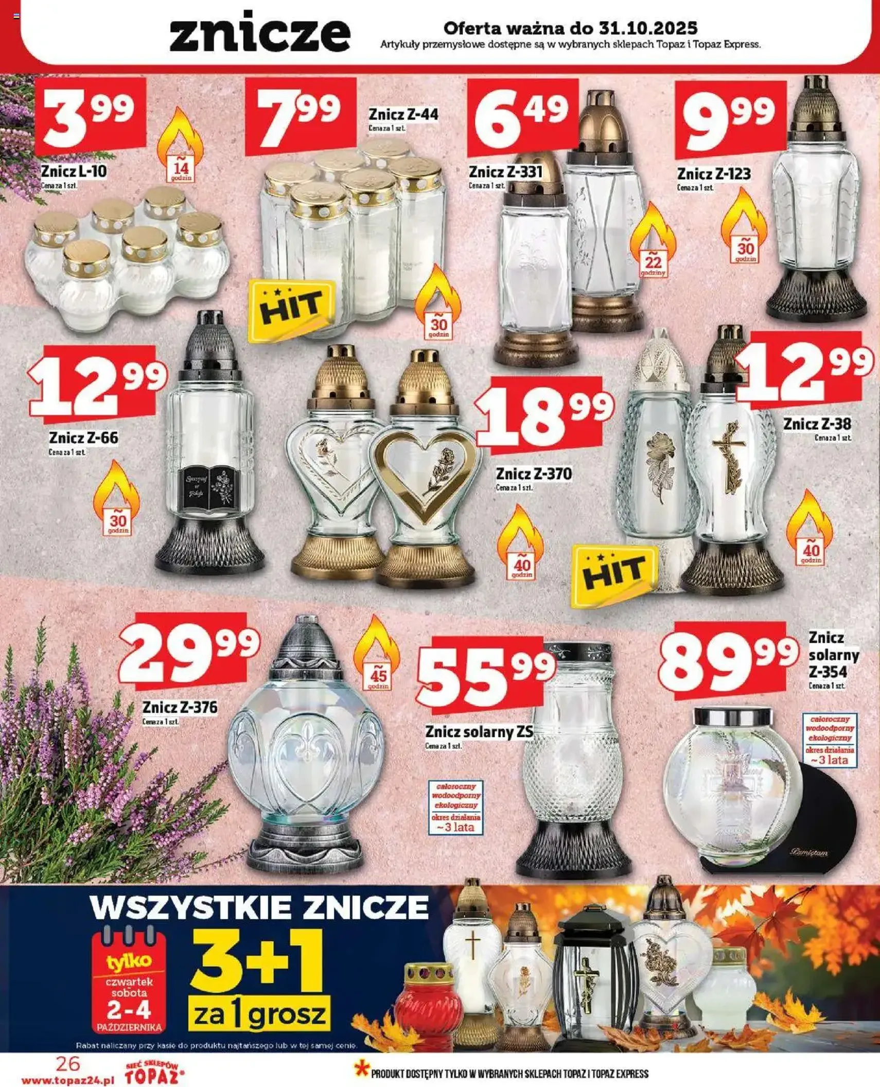 Topaz Gazetka - ważny gazetka od 02.10.2025 strona 26 z 28