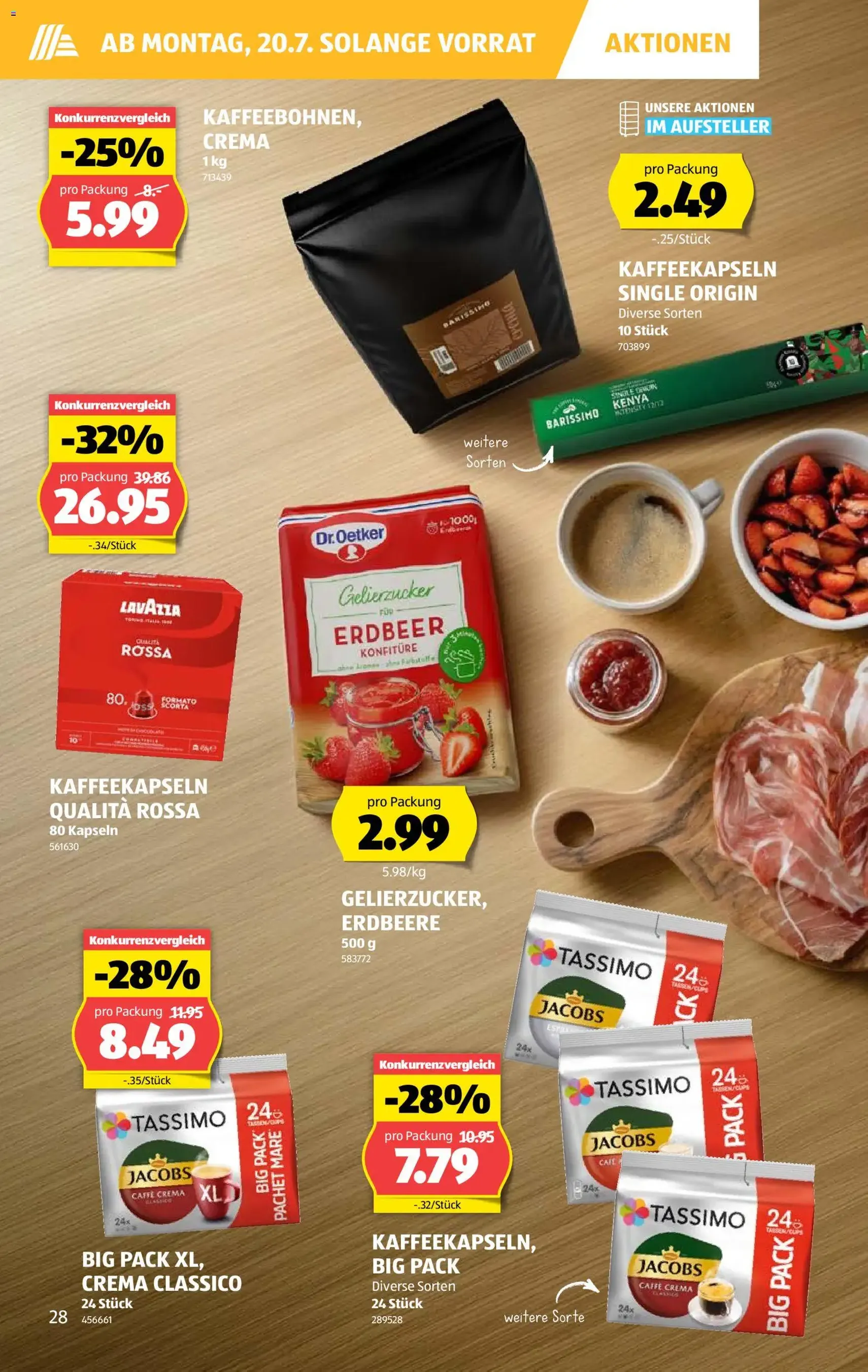 Aldi aktionen - Gültiger Prospekt ab 16.07.2026, Seite 28 von insgesamt 36