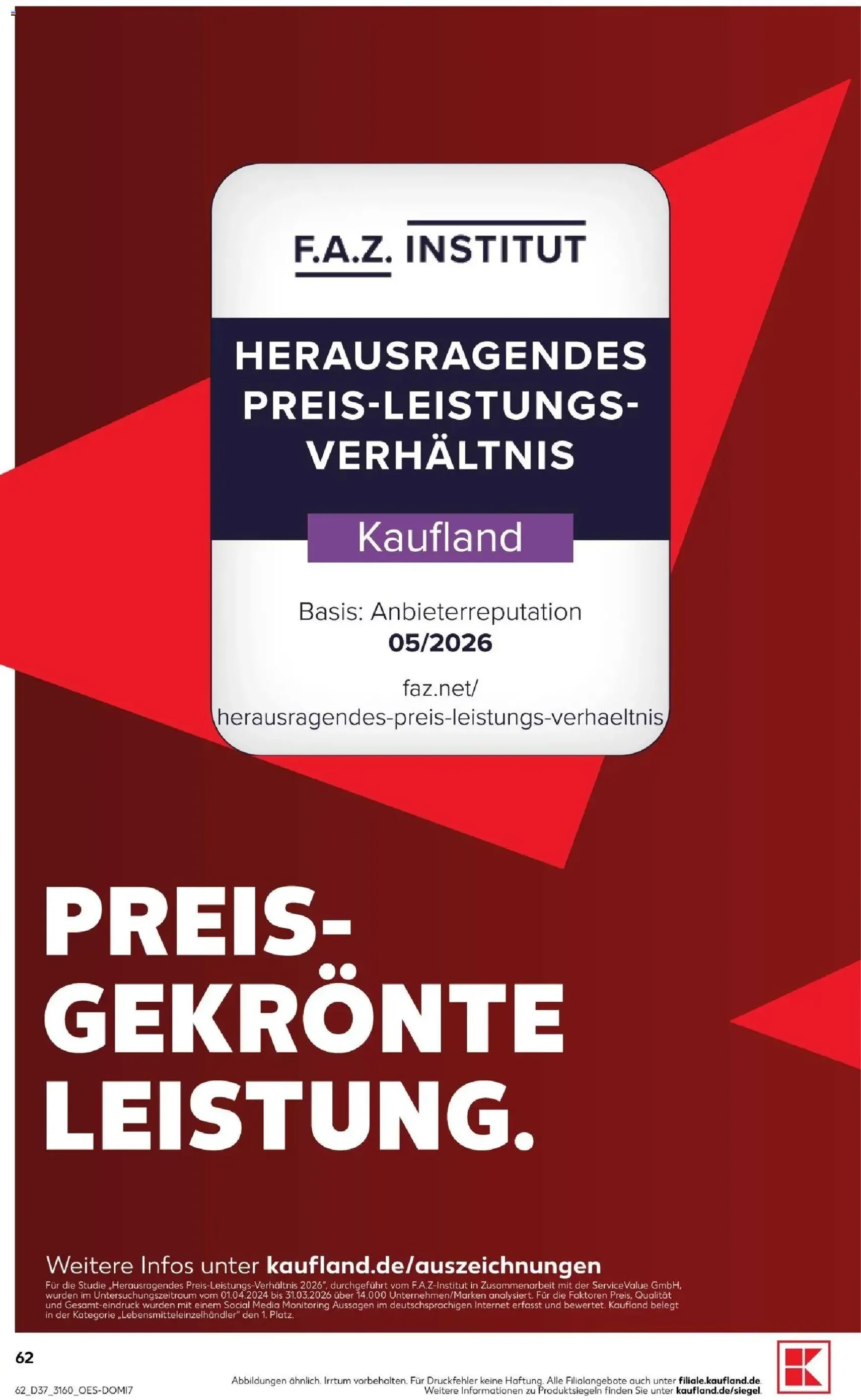 Kaufland Prospekt - Gültiger Prospekt ab 10.09.2026, Seite 62 von insgesamt 66
