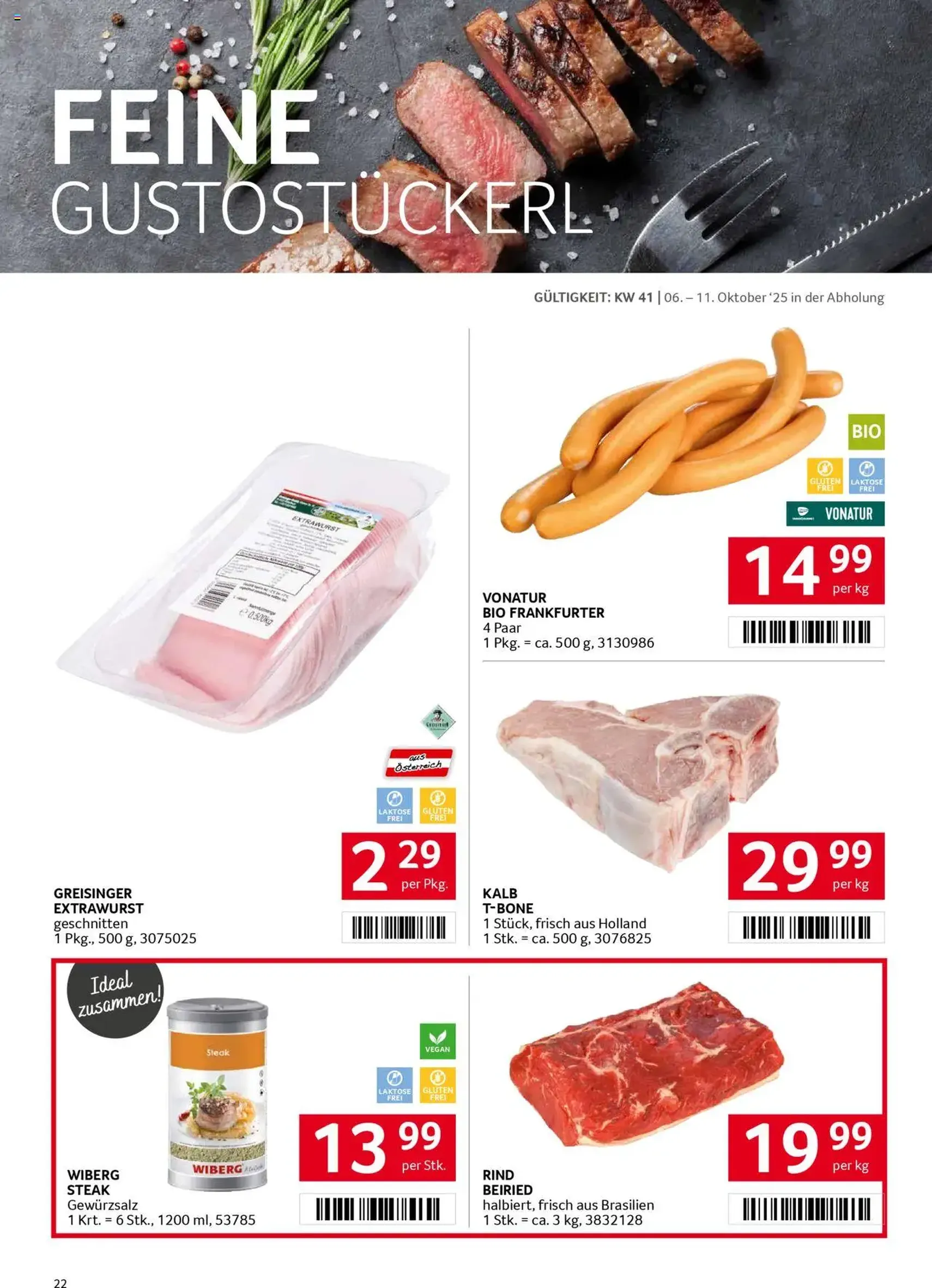 Transgourmet Flugblatt - Gültiger Prospekt ab 05.10.2025, Seite 20 von insgesamt 26