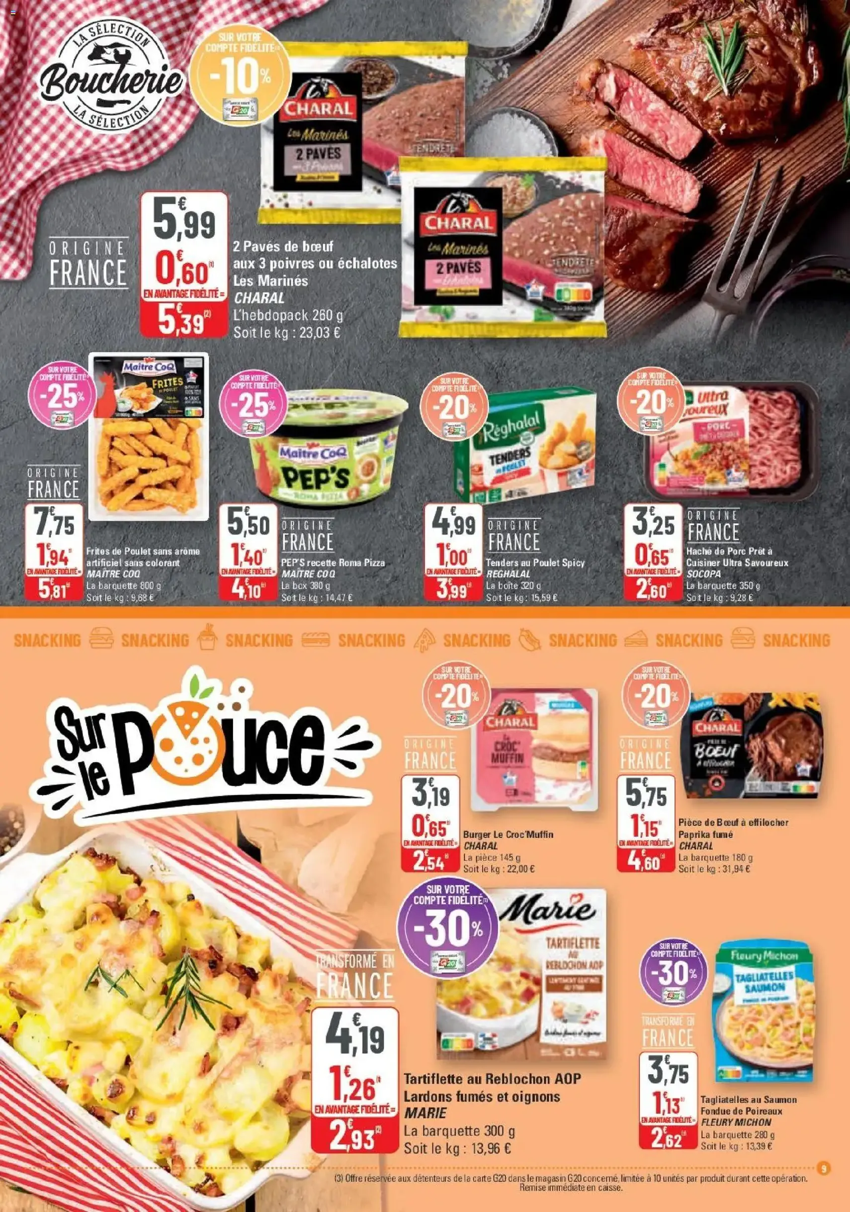G20 Supermarchés catalogue - brochure valable à partir du 19/11/2025, page 9 sur 20